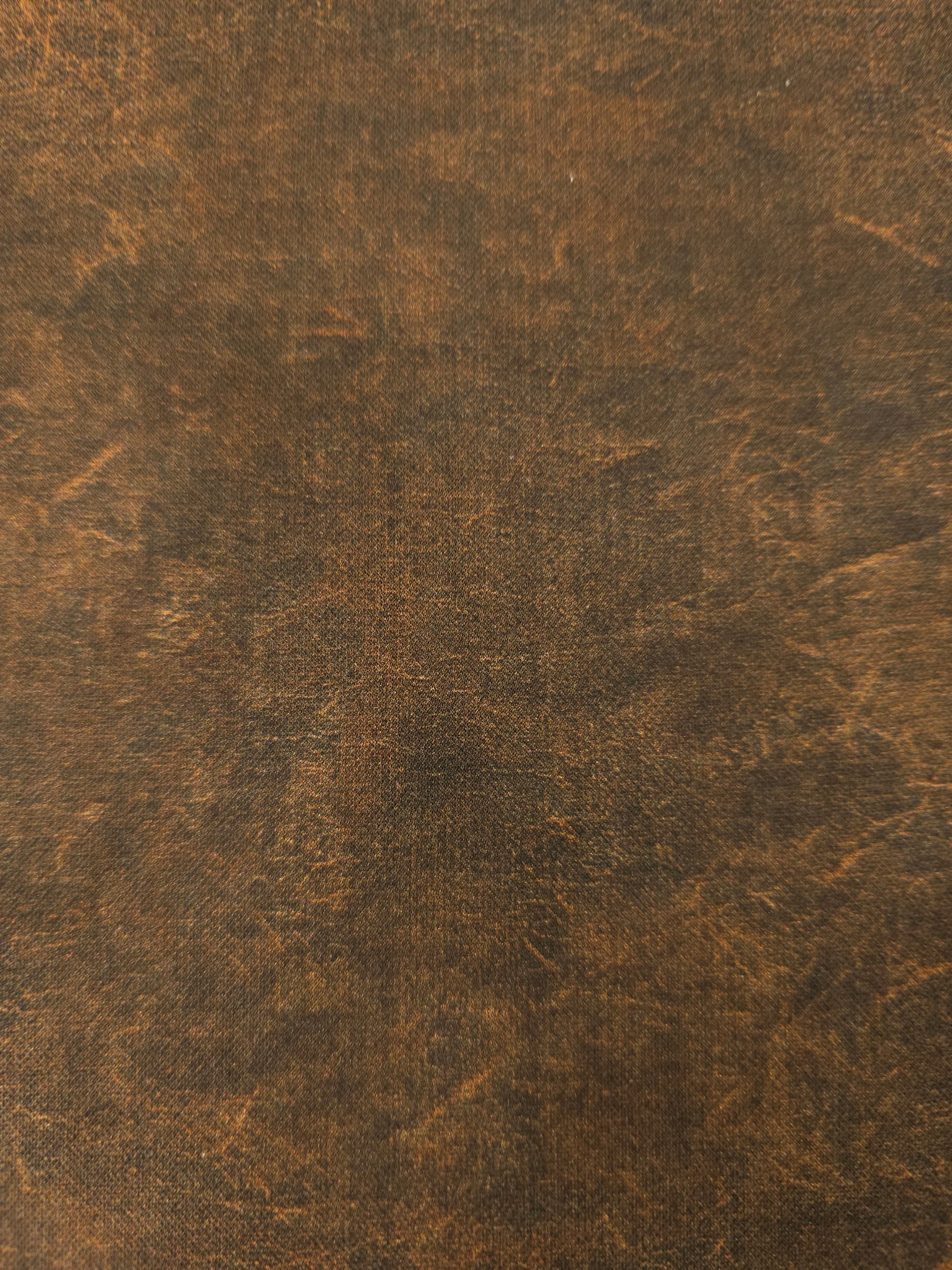 Brown Abstract Static Streak 100% Cotton