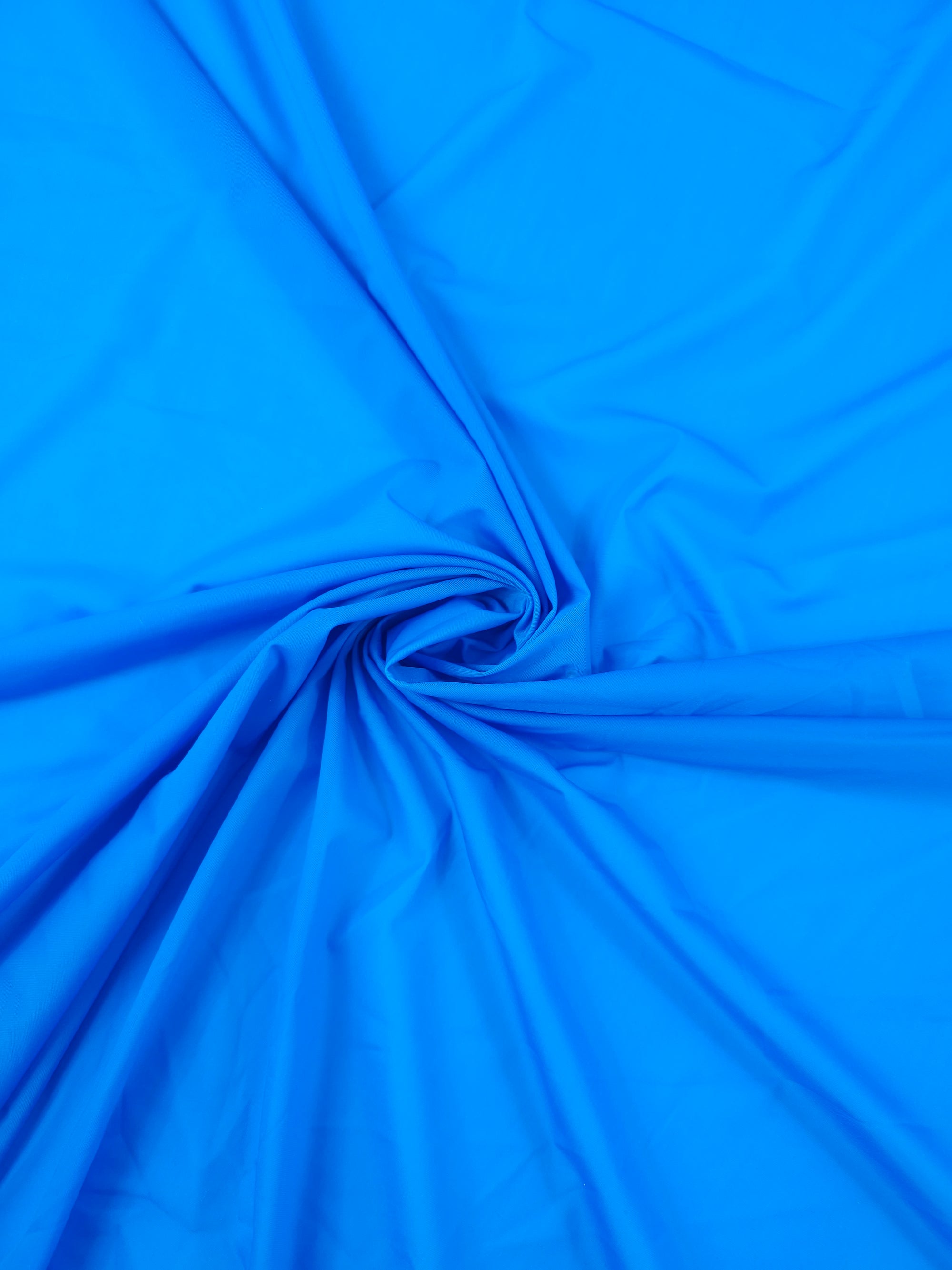 Blue Semi Sheer Swimwear 4-Way Stretch