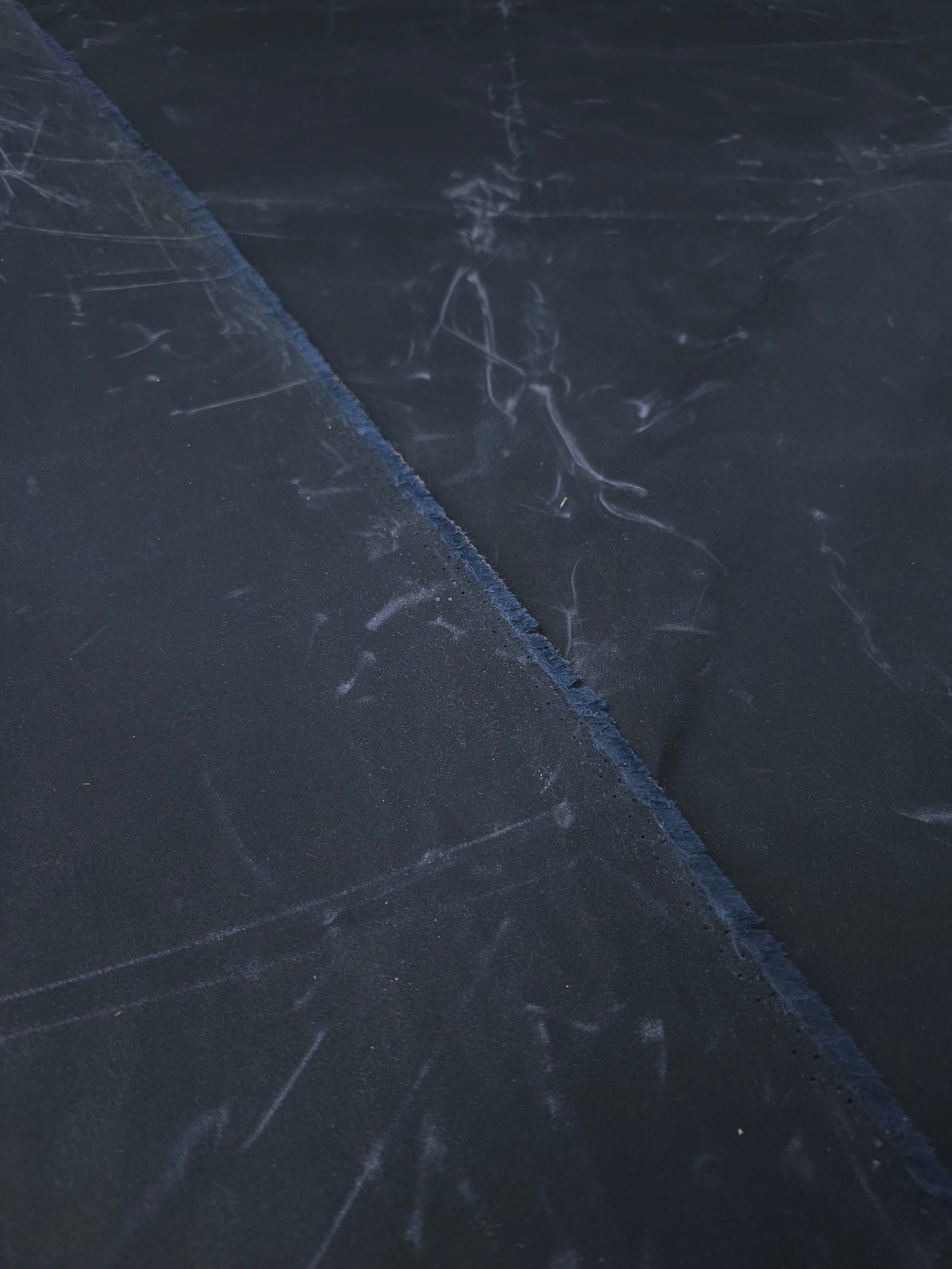 Indigo Navy Wax Cotton