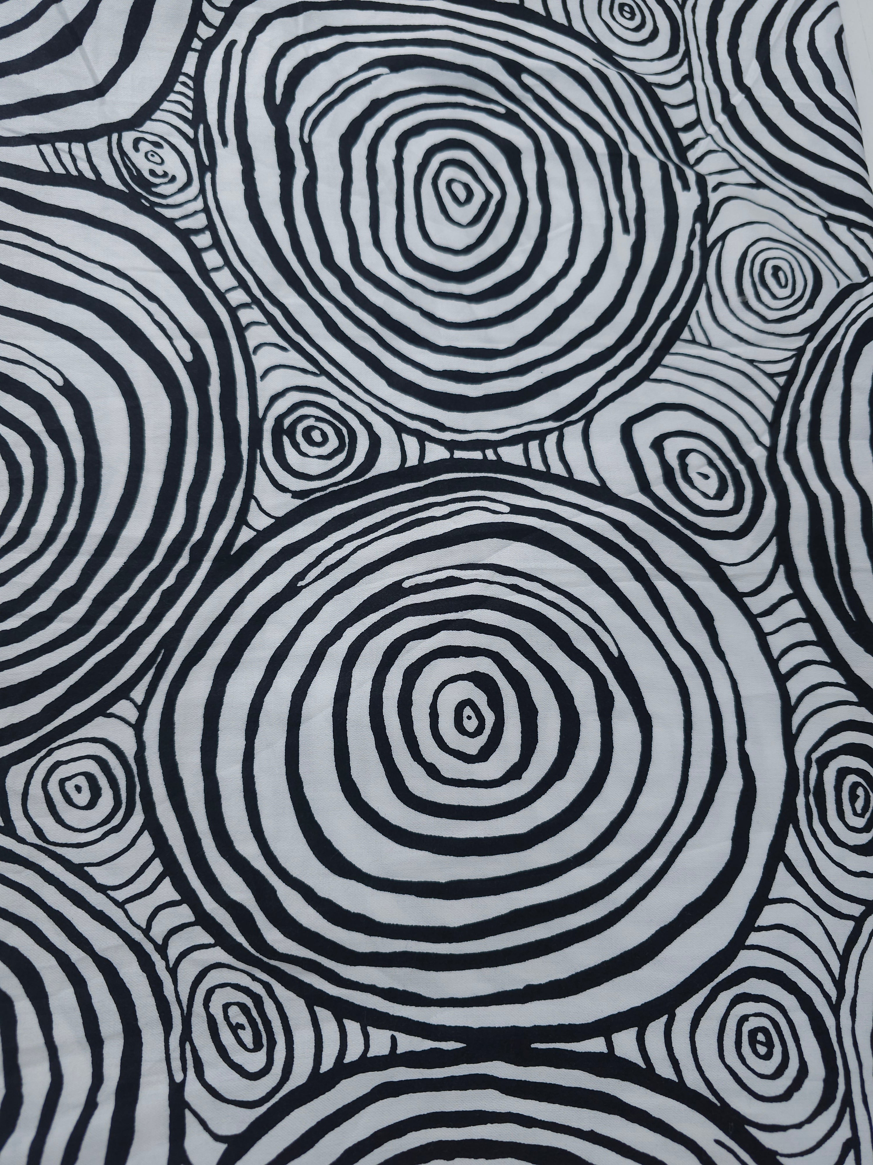 Circles Cotton- 1.2m piece