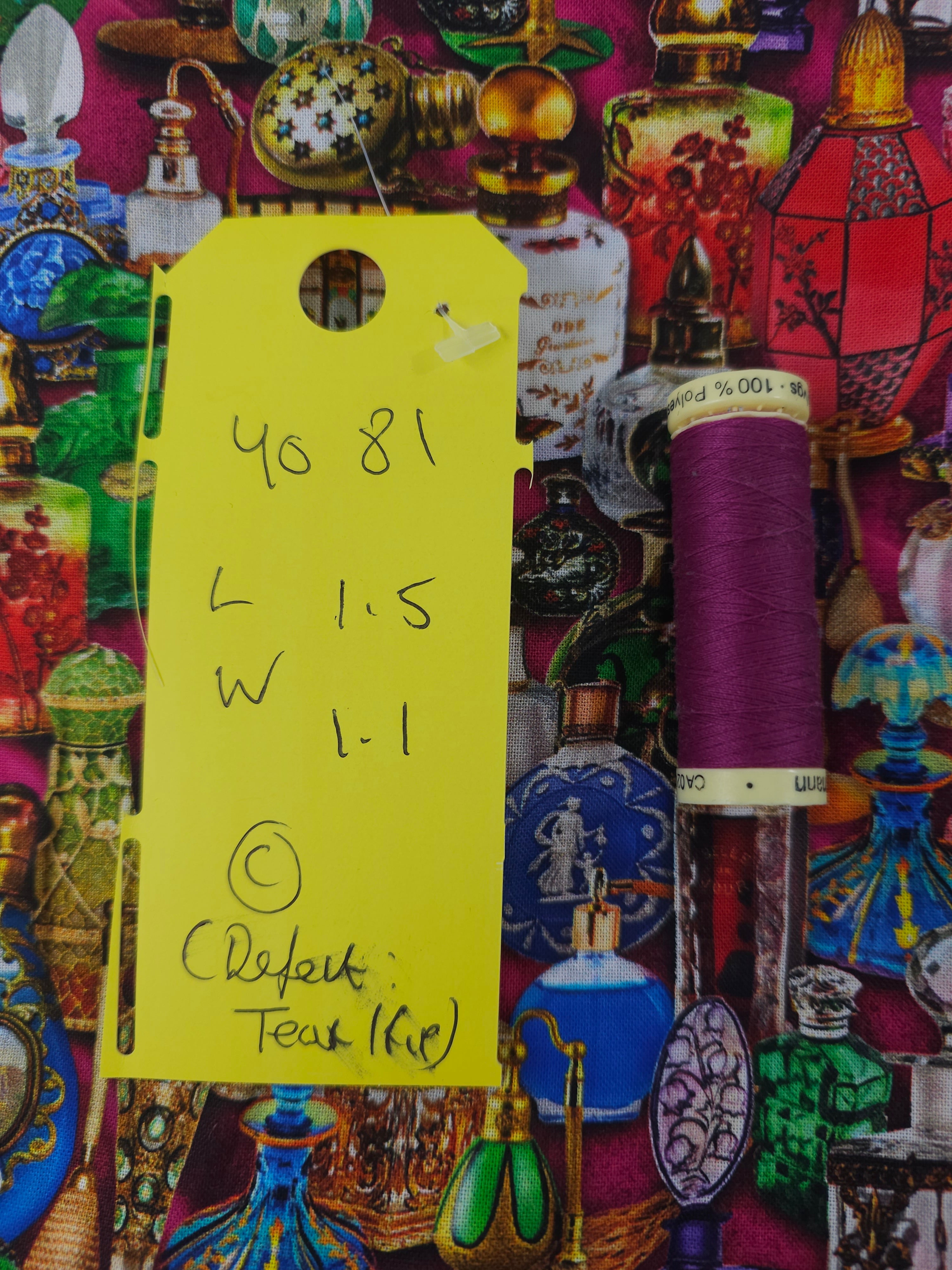 Perfume Cotton- 1.5m piece