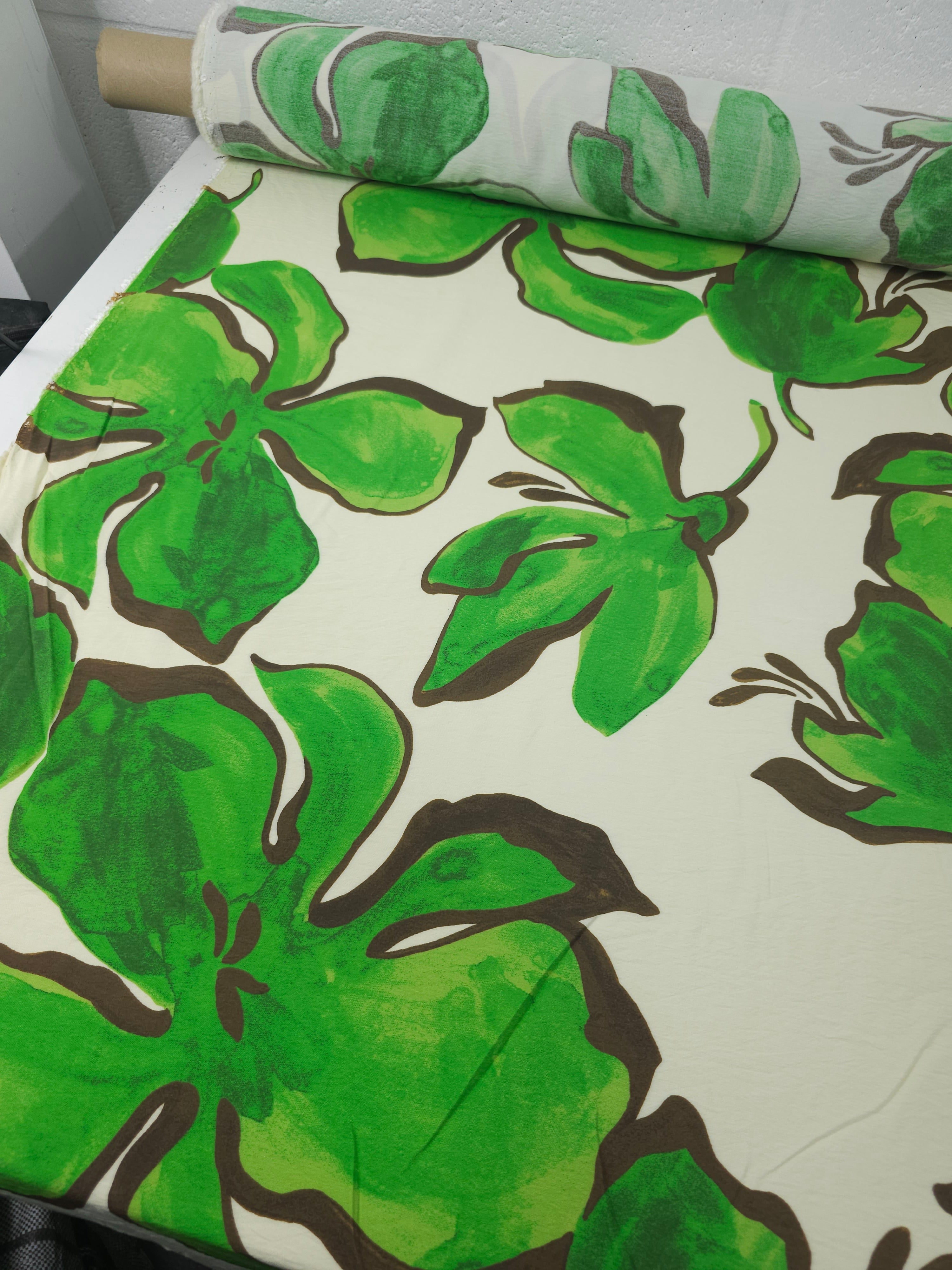 Light Green Large Wonder Floral Modal