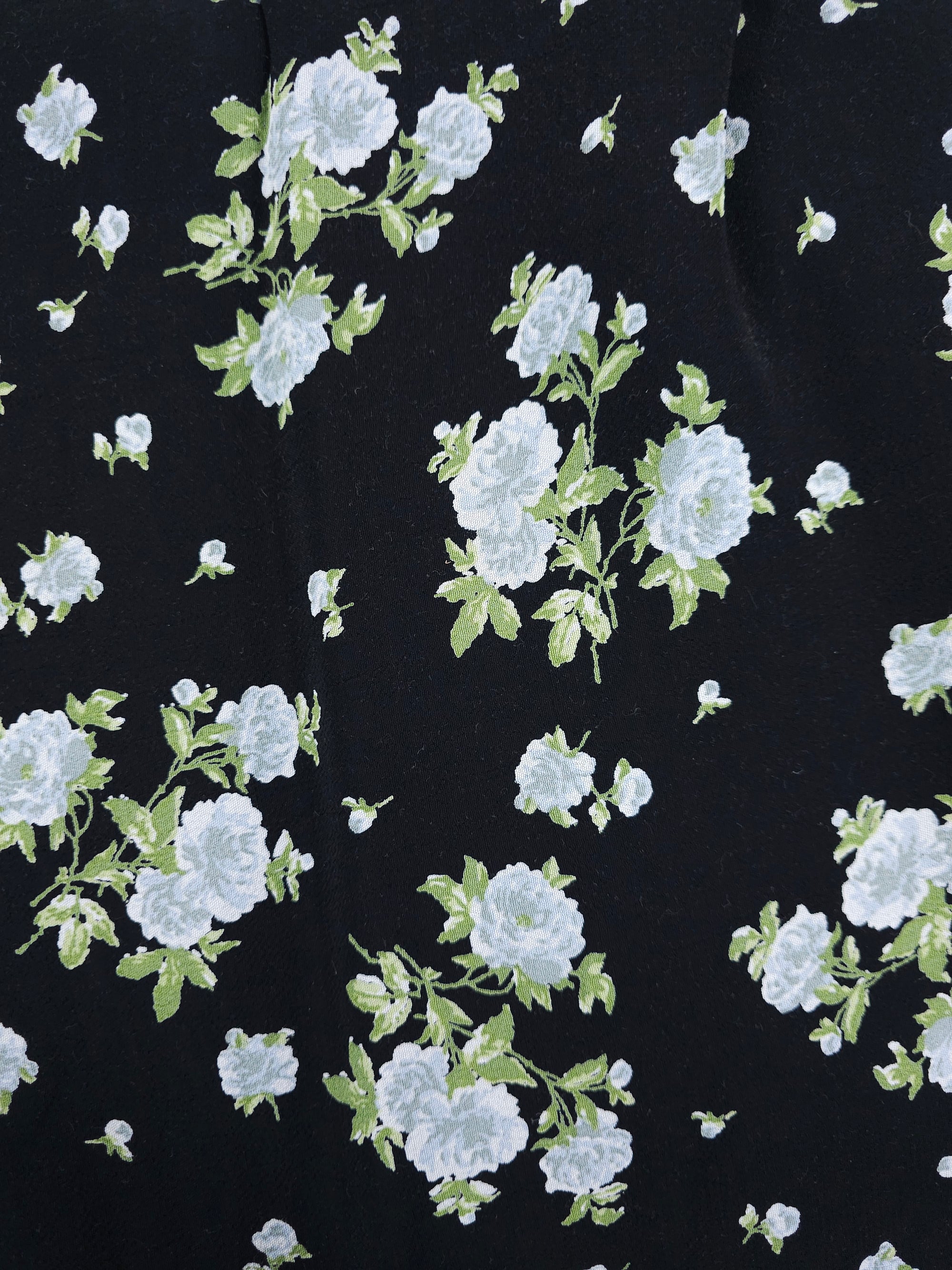 White O'Hara Viscose Crepe (Various Sizes)