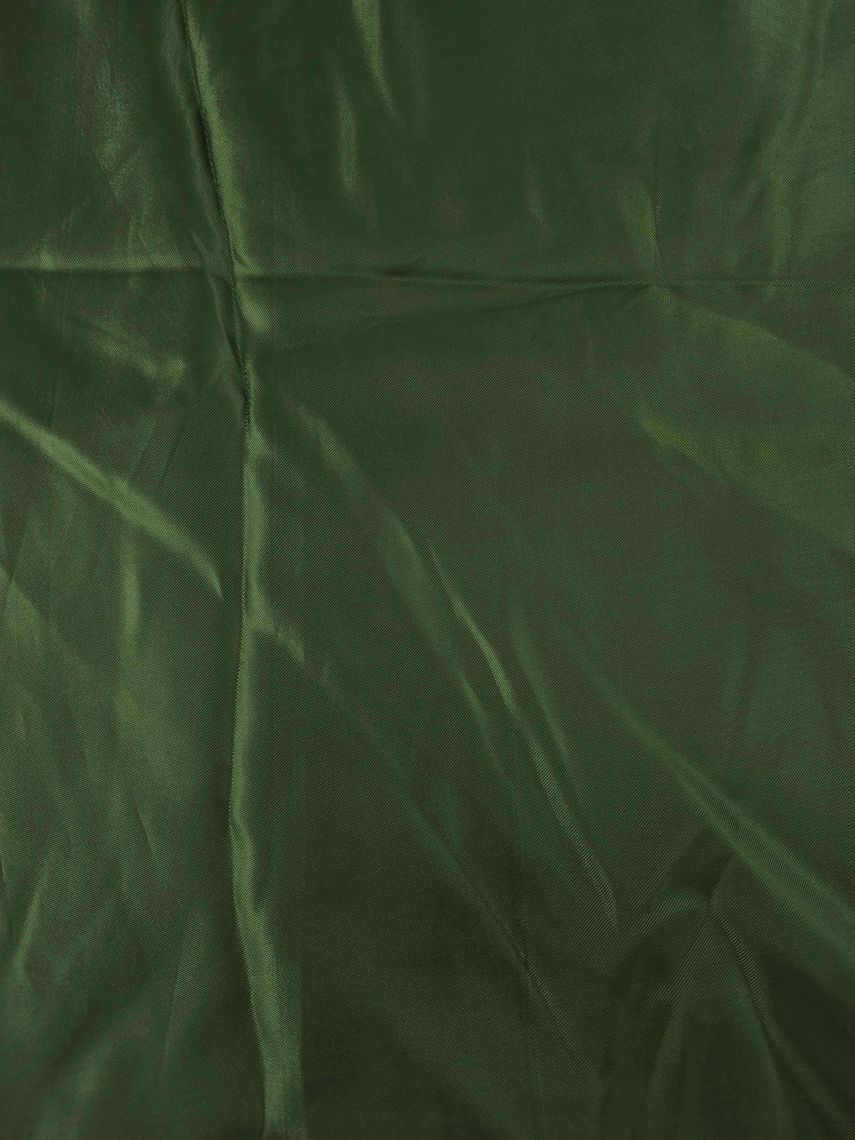 Forest green Satin- 1.3m piece
