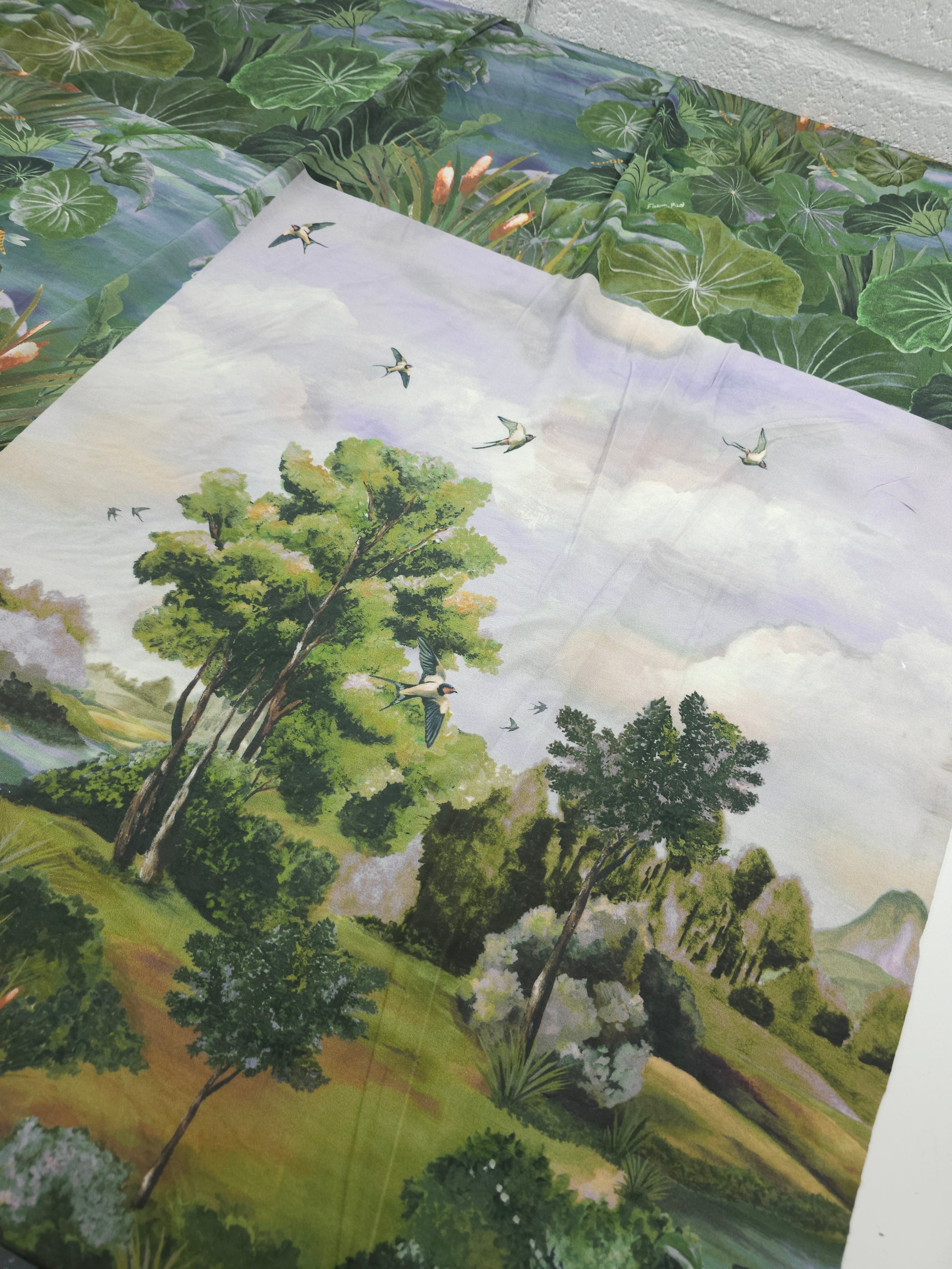 Duck Pond Slinky Rayon Jersey - 1.60m Panel