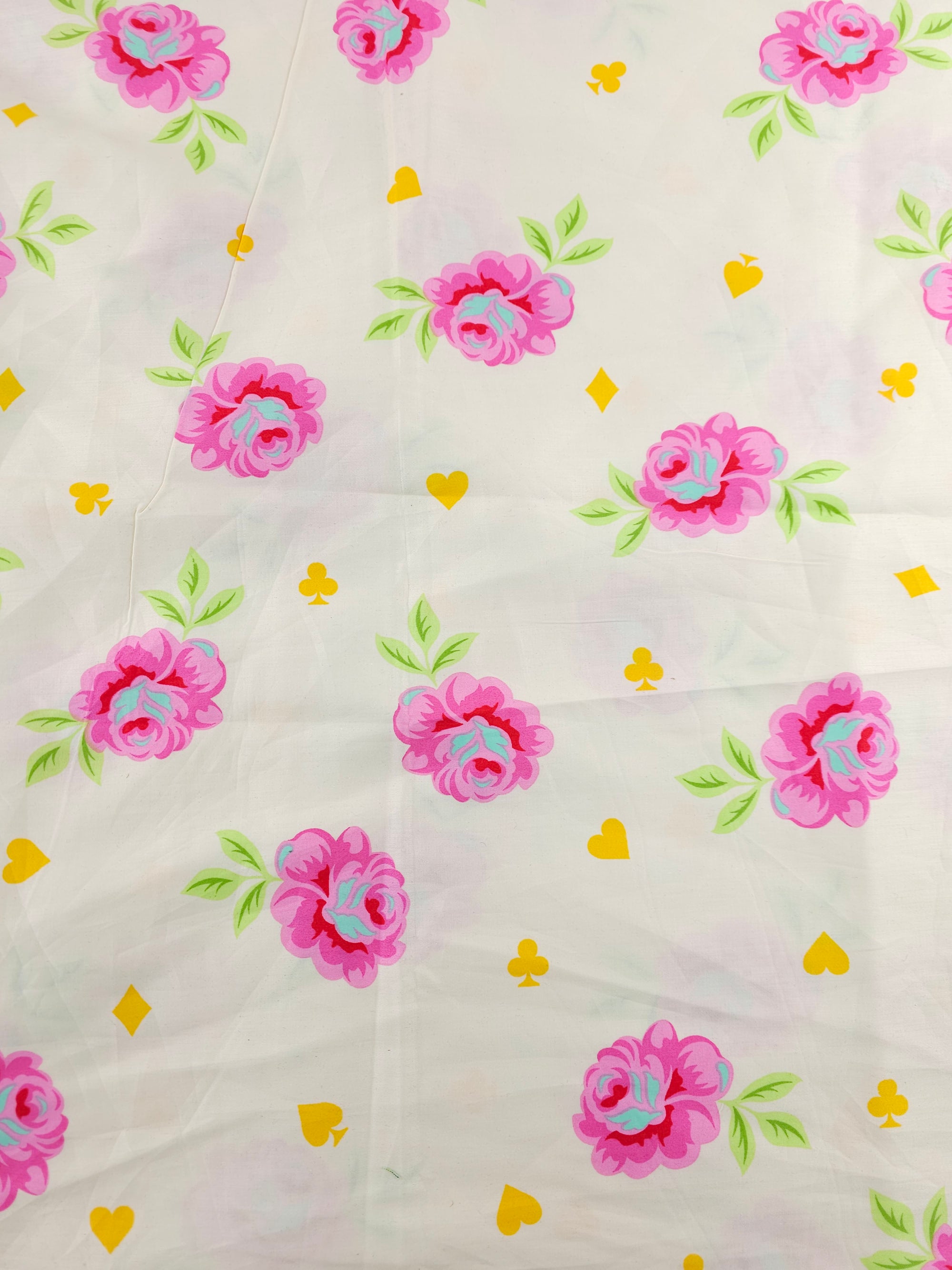Rosy Rummy Cotton Sateen - 3.2m Piece