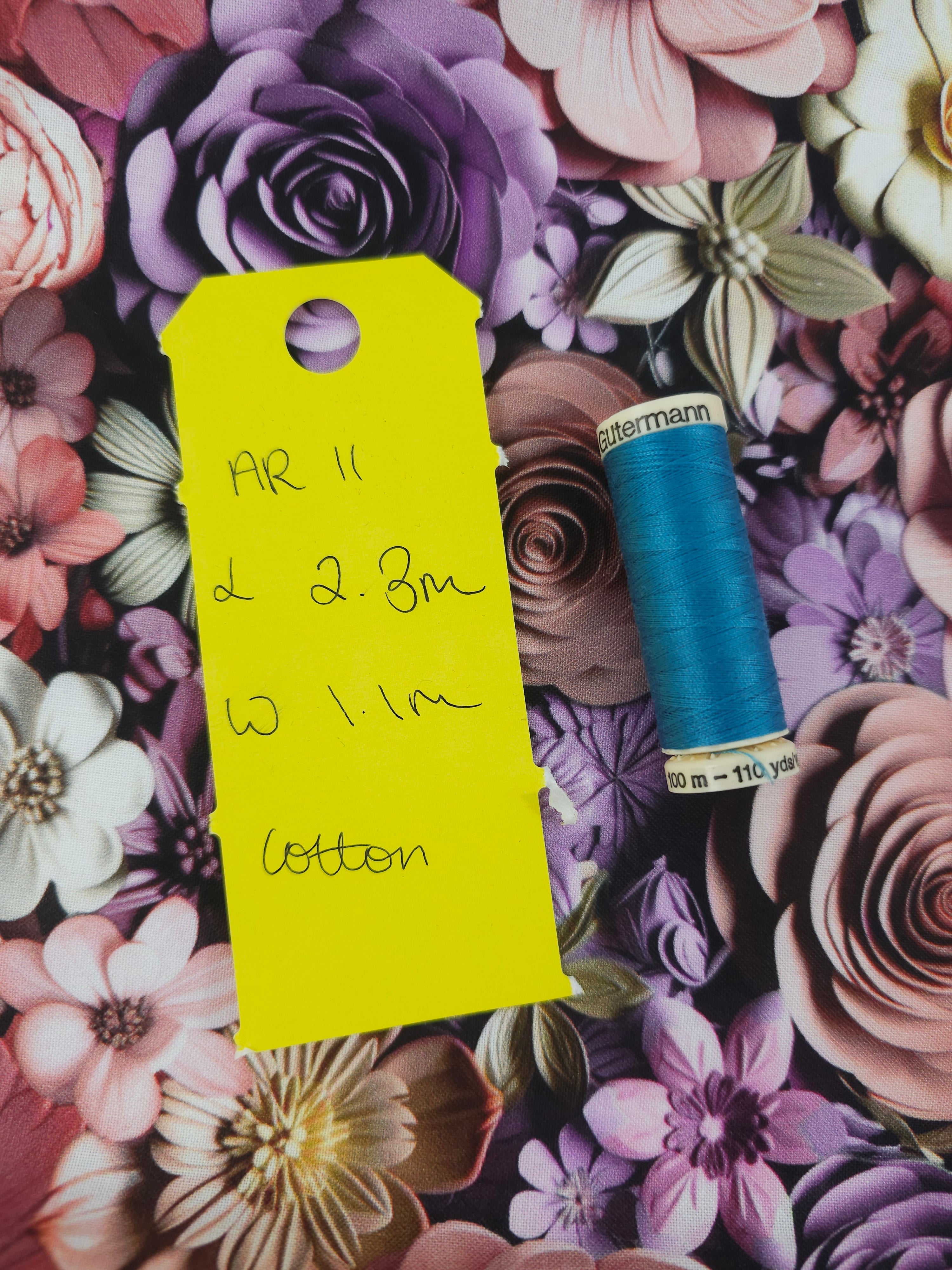 Spring flower Cotton- 2.3m piece