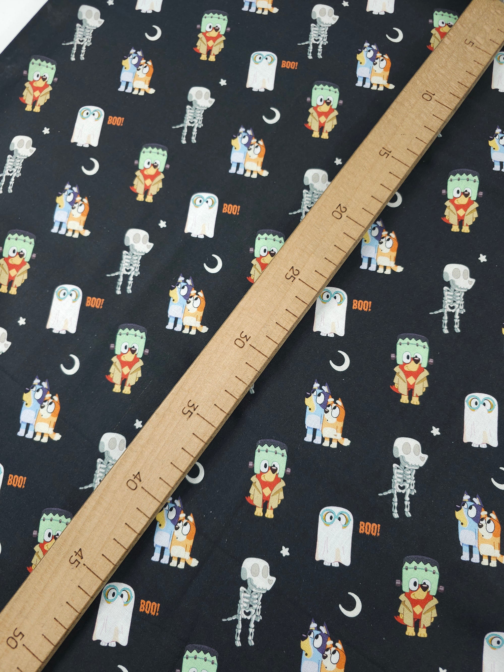 *B*L*U*E*Y* *A*N*D* *B*I*N*G*O Boo 100% Cotton