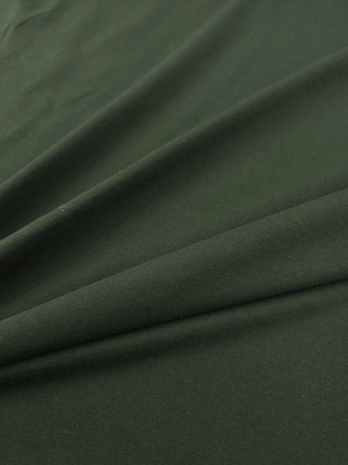 Forest Green Bamboo Cotton Jersey