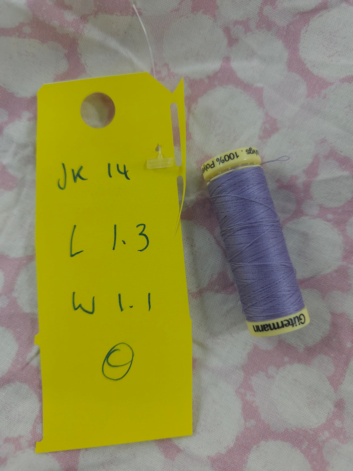 Light pink bubble Cotton- 1.3m piece