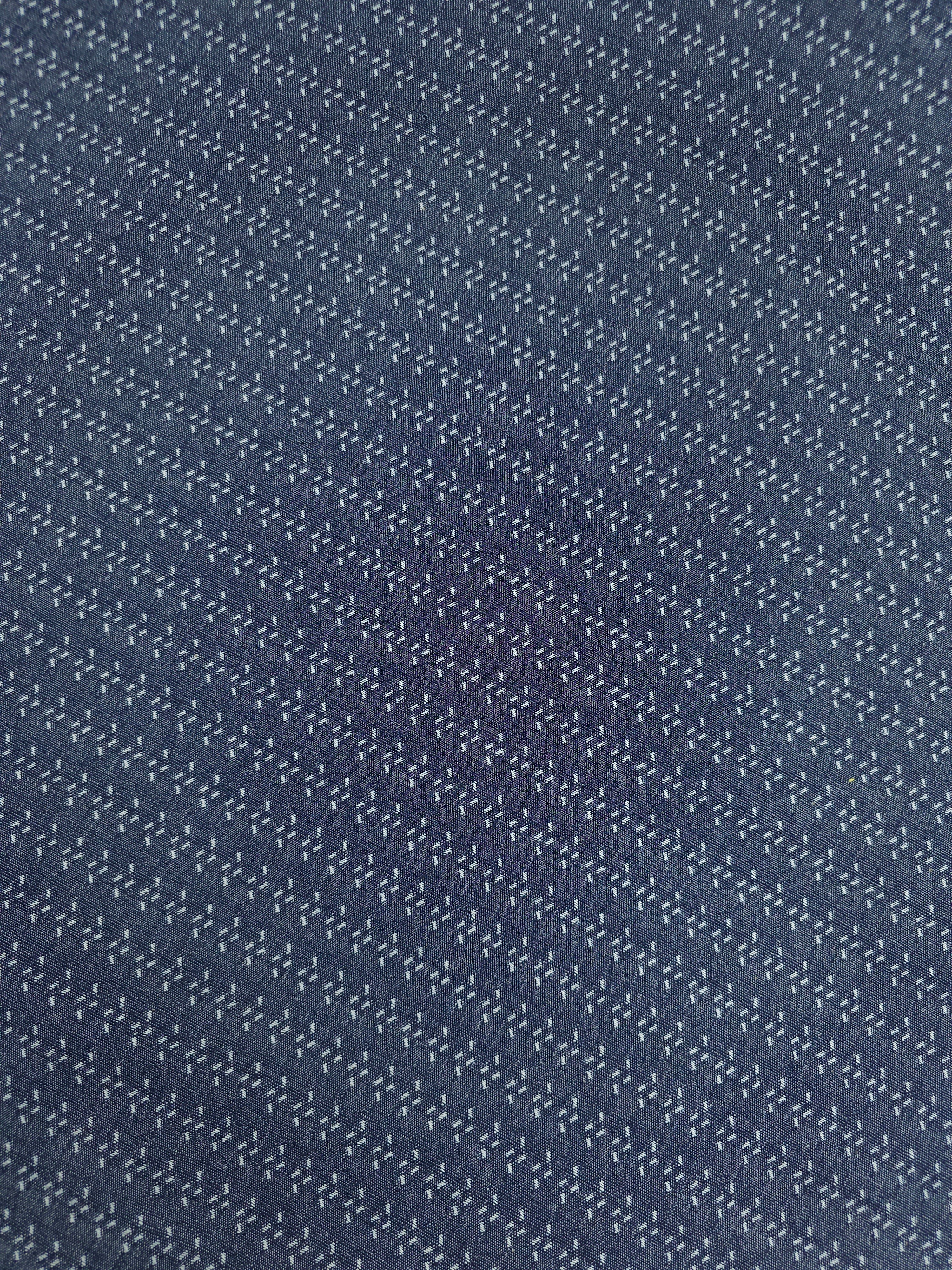Ditsy Static Geometric Denim