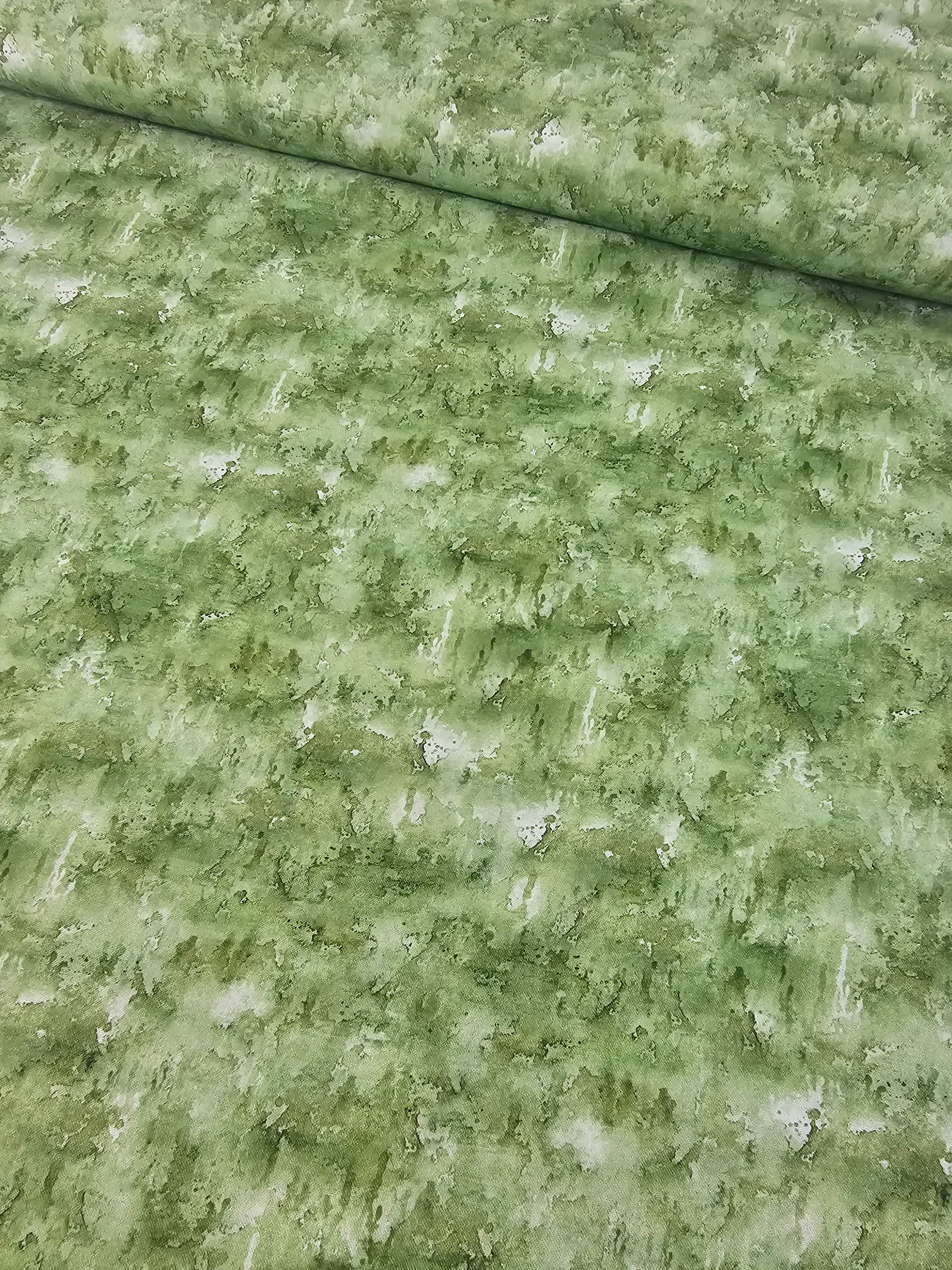Light Green Merging Forests 100% Cotton