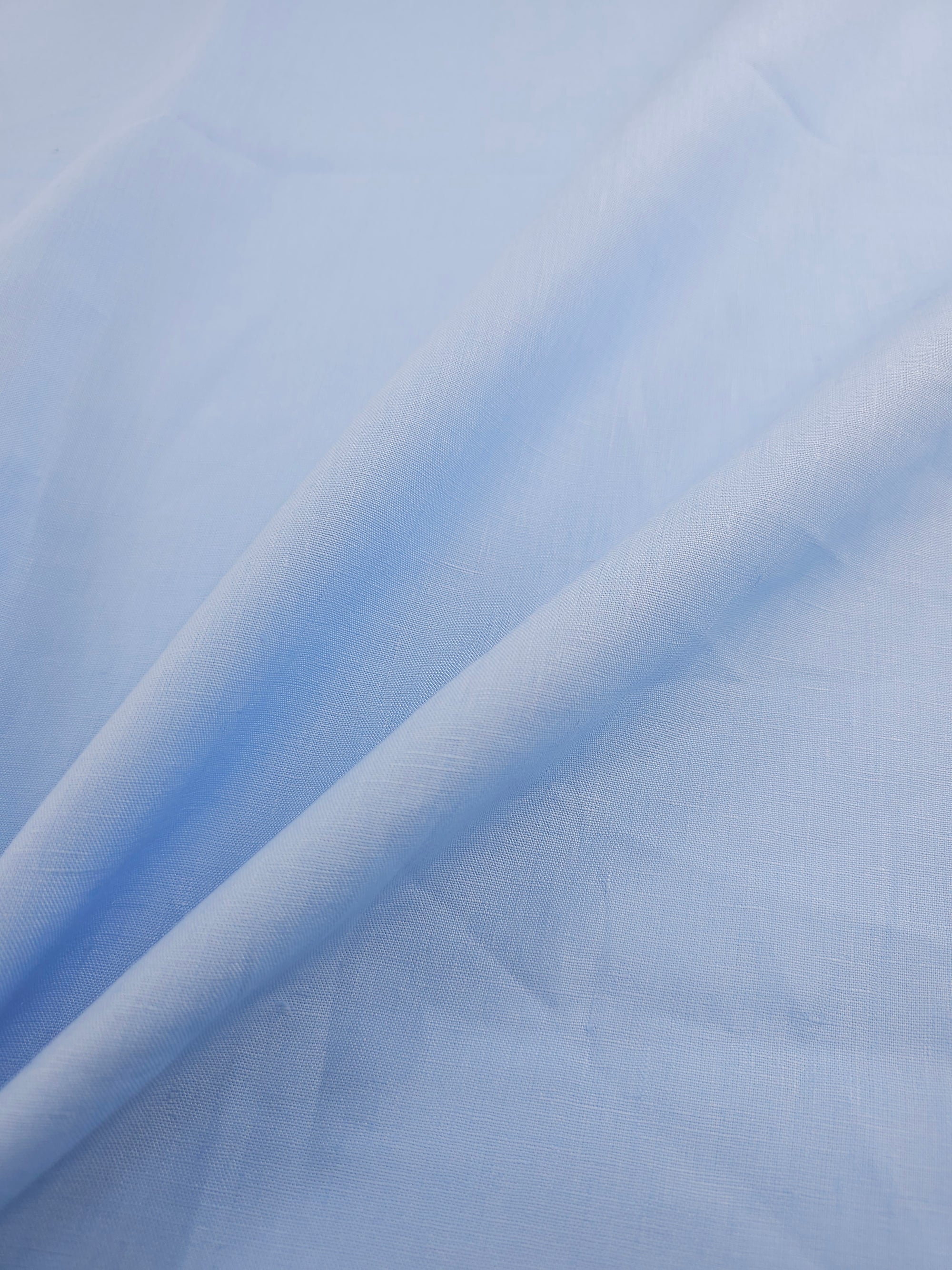 Baby Blue 100% Linen