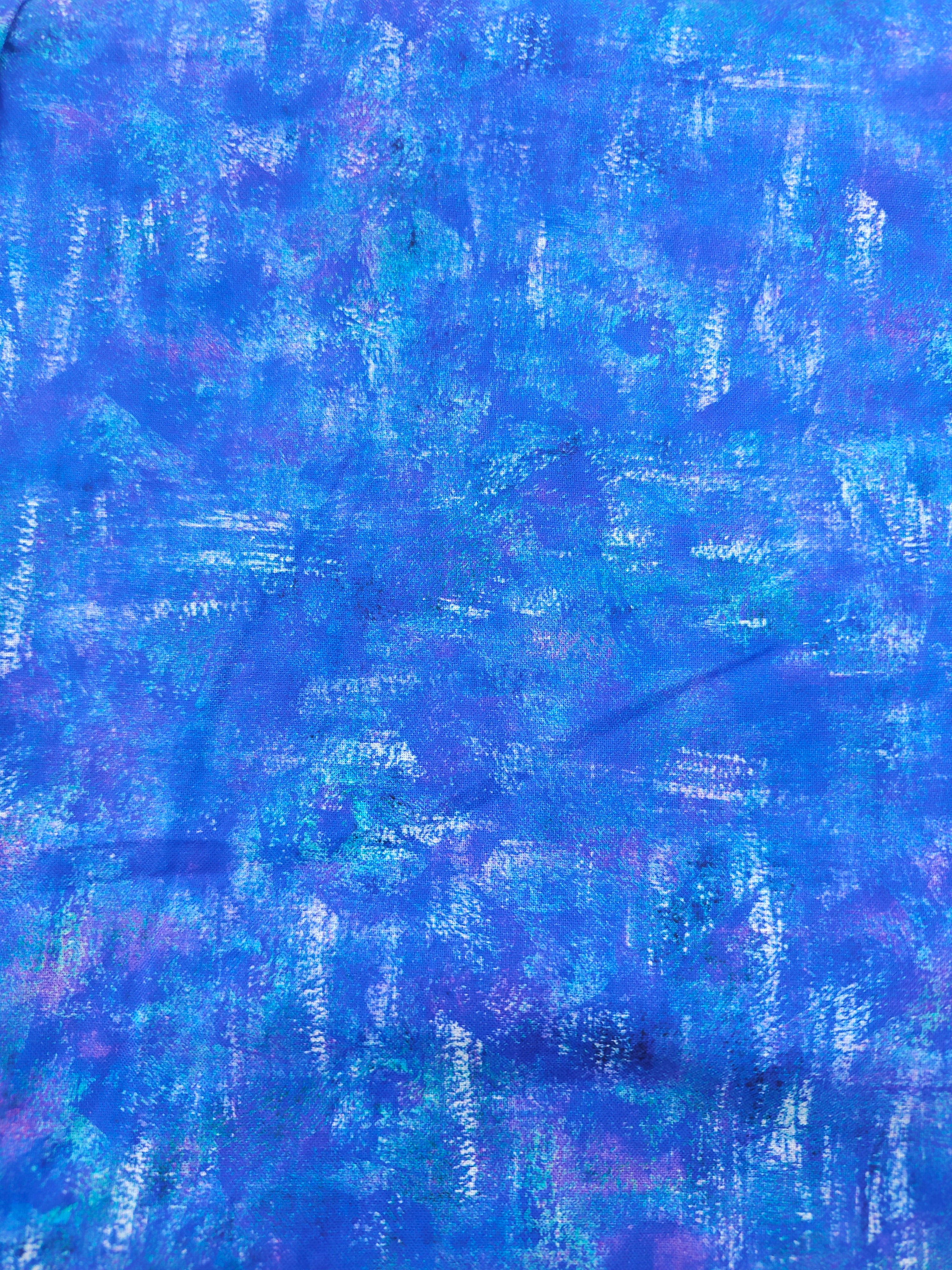 Cobalt blue wash Cotton- 2.7m piece