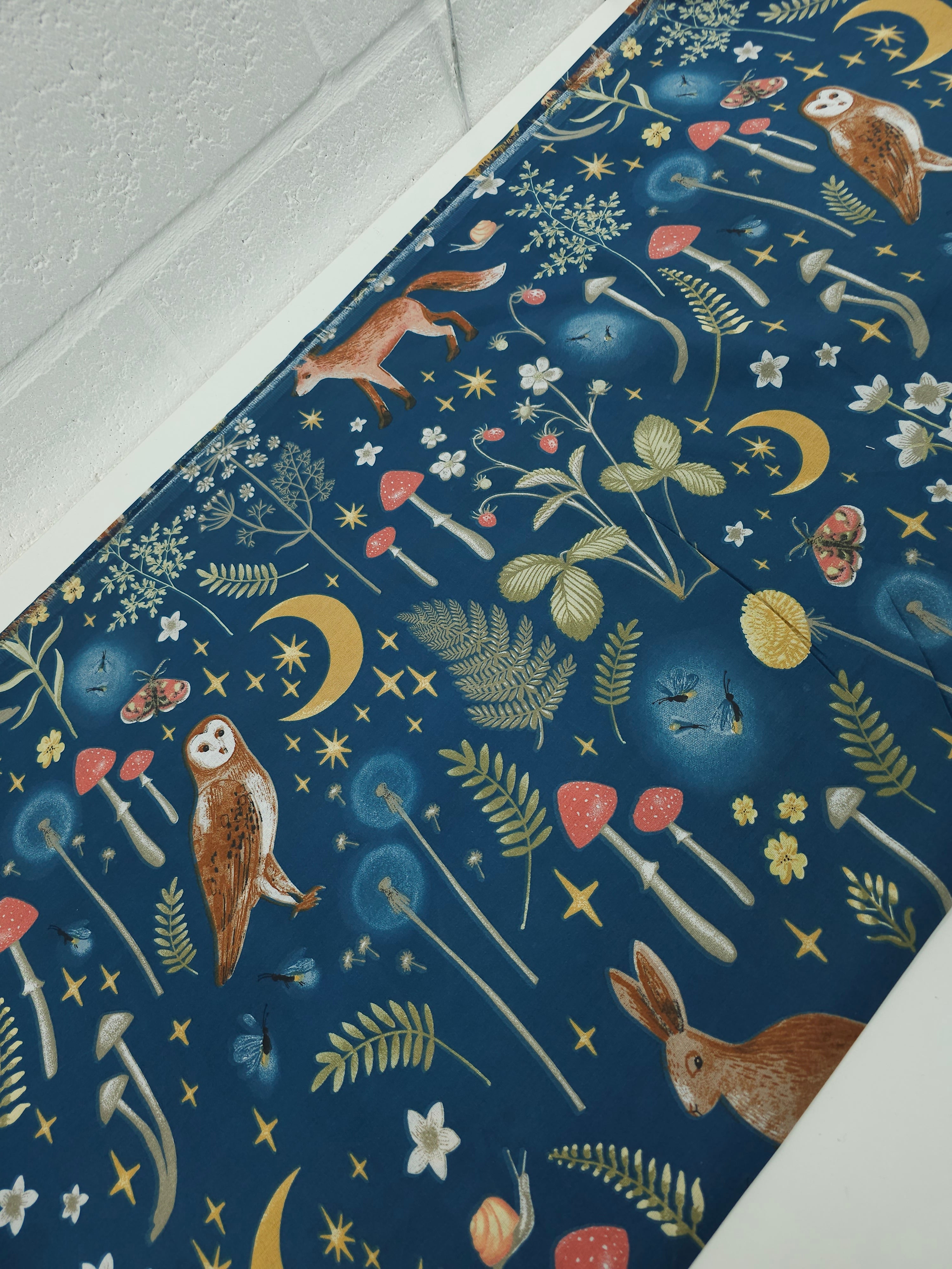 Enchanted Twilight Forest 100% Cotton 86" - Catherine Lansfield *EXTRA WIDE*