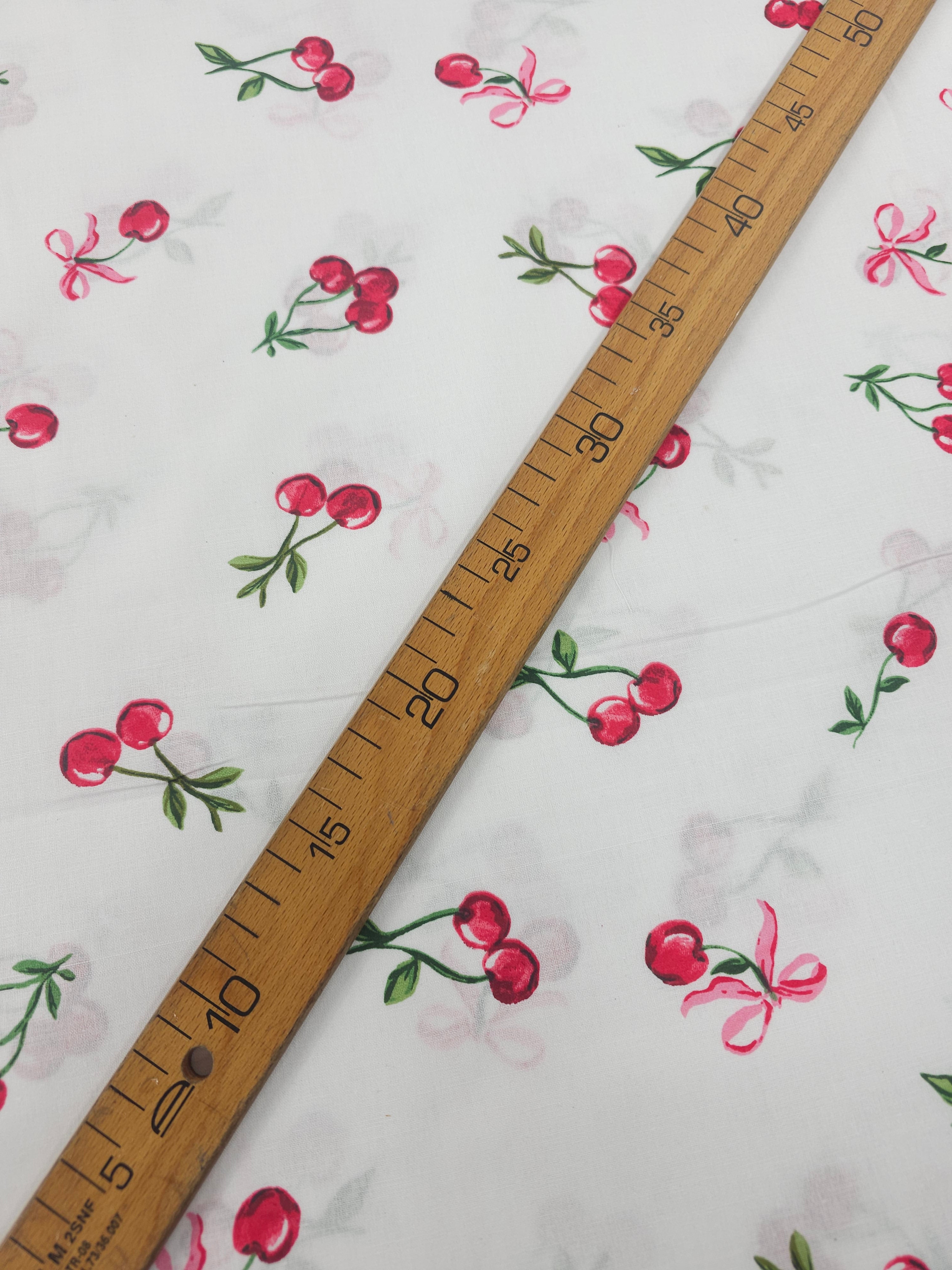 Cherry 100% Cotton 102” *EXTRA WIDE*