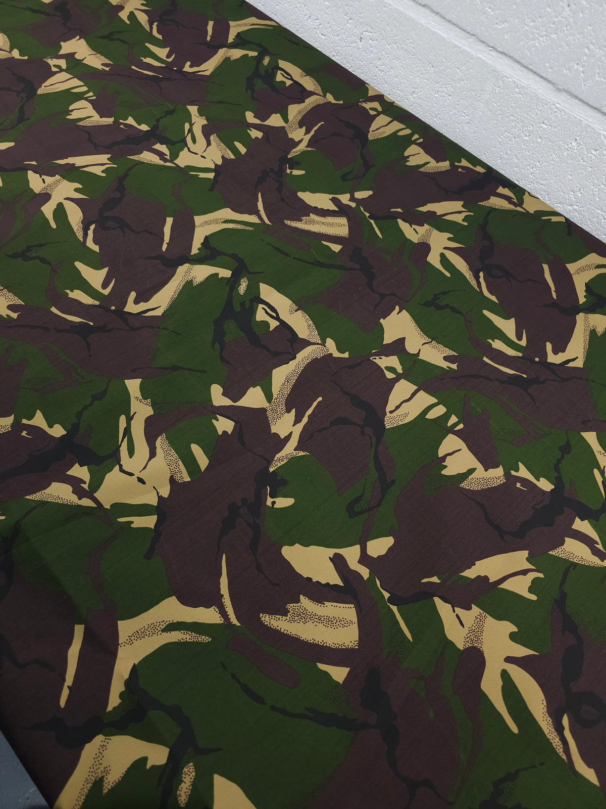 Green/Brown Camo Wax Cotton - Barbour