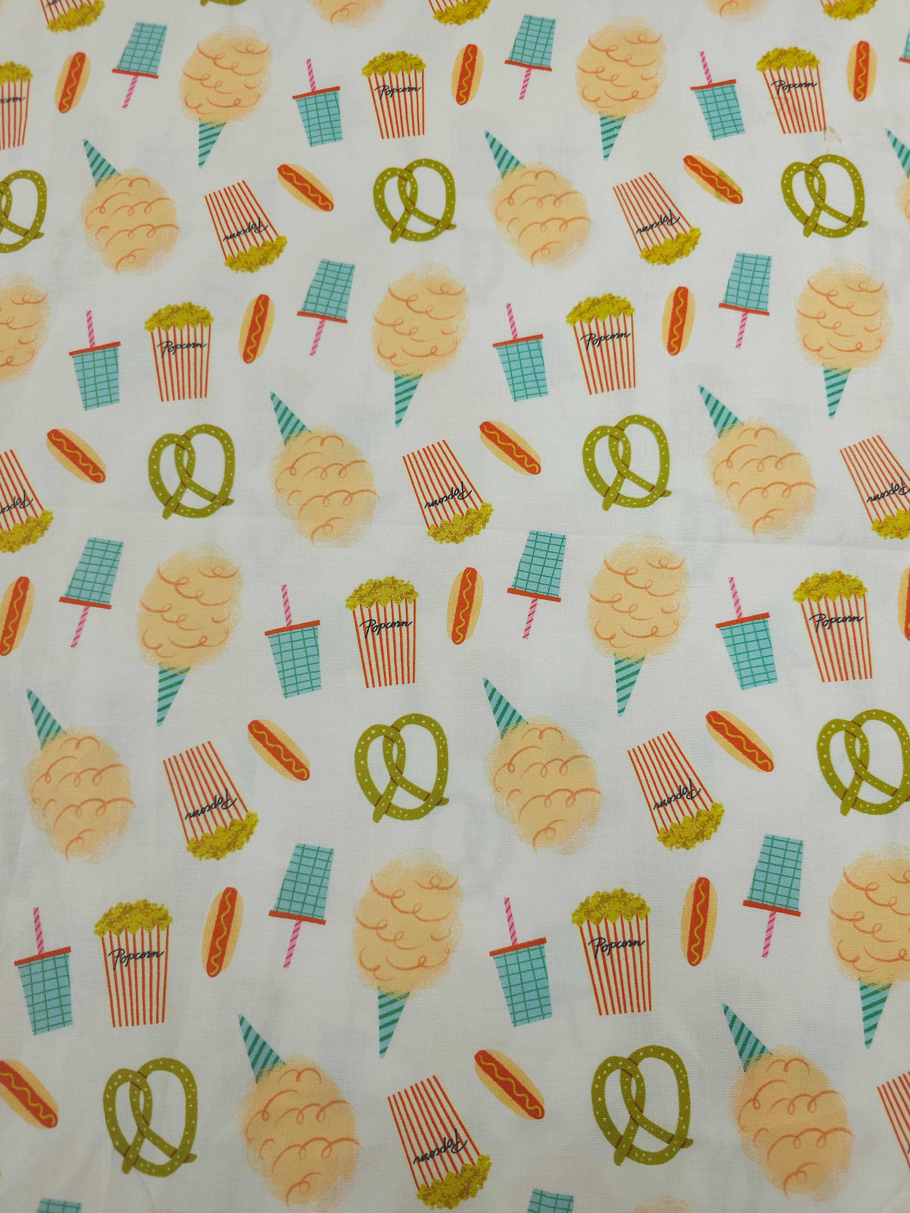Movie Night Snacks 100% Cotton