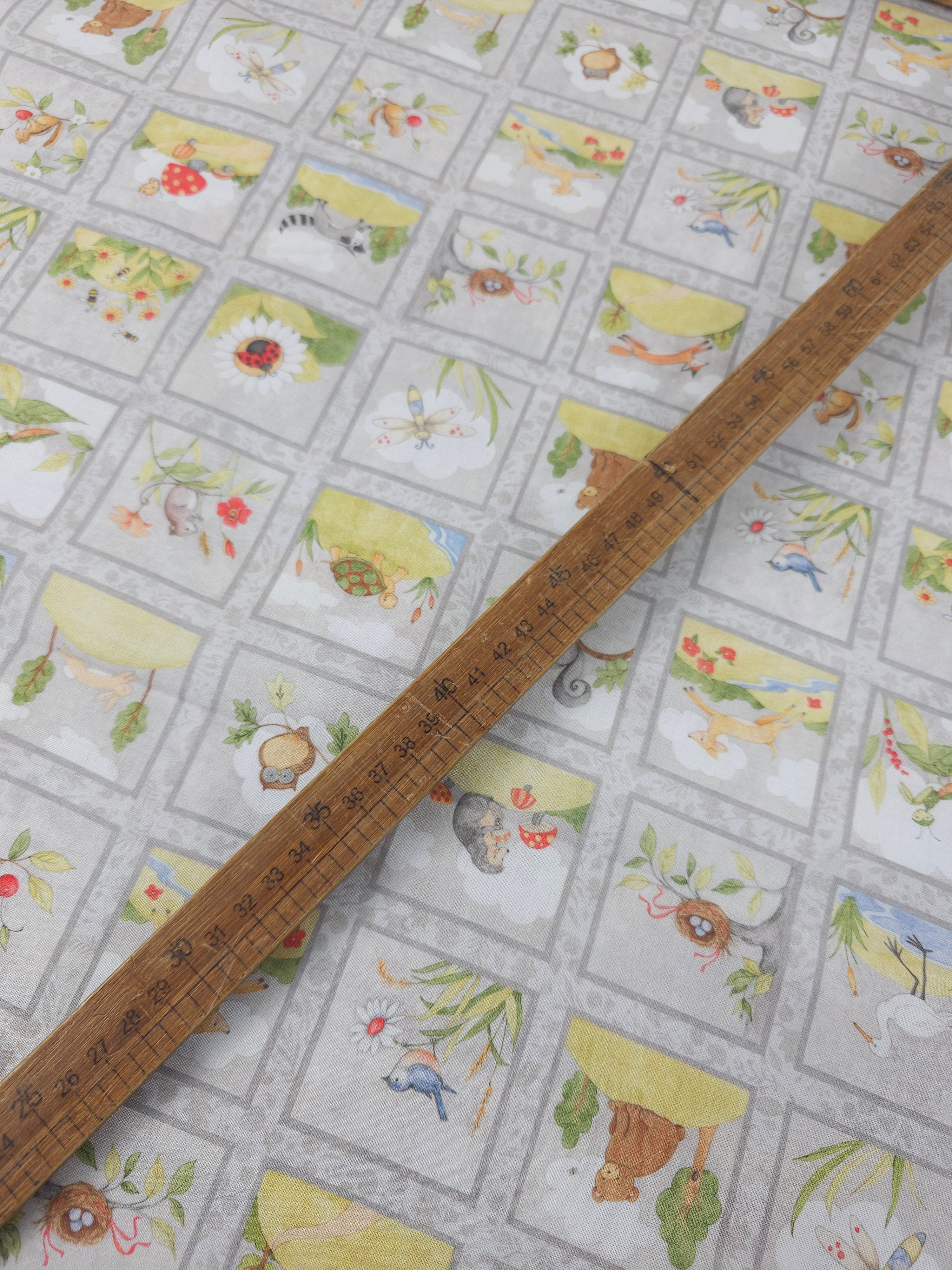 Woodland Animal Frames 100% Cotton