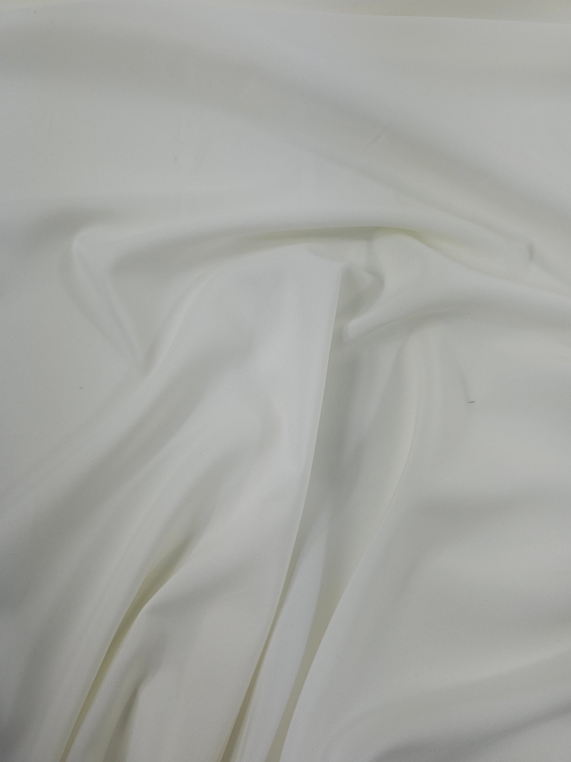 Ivory Soft Poly Stretch Lining