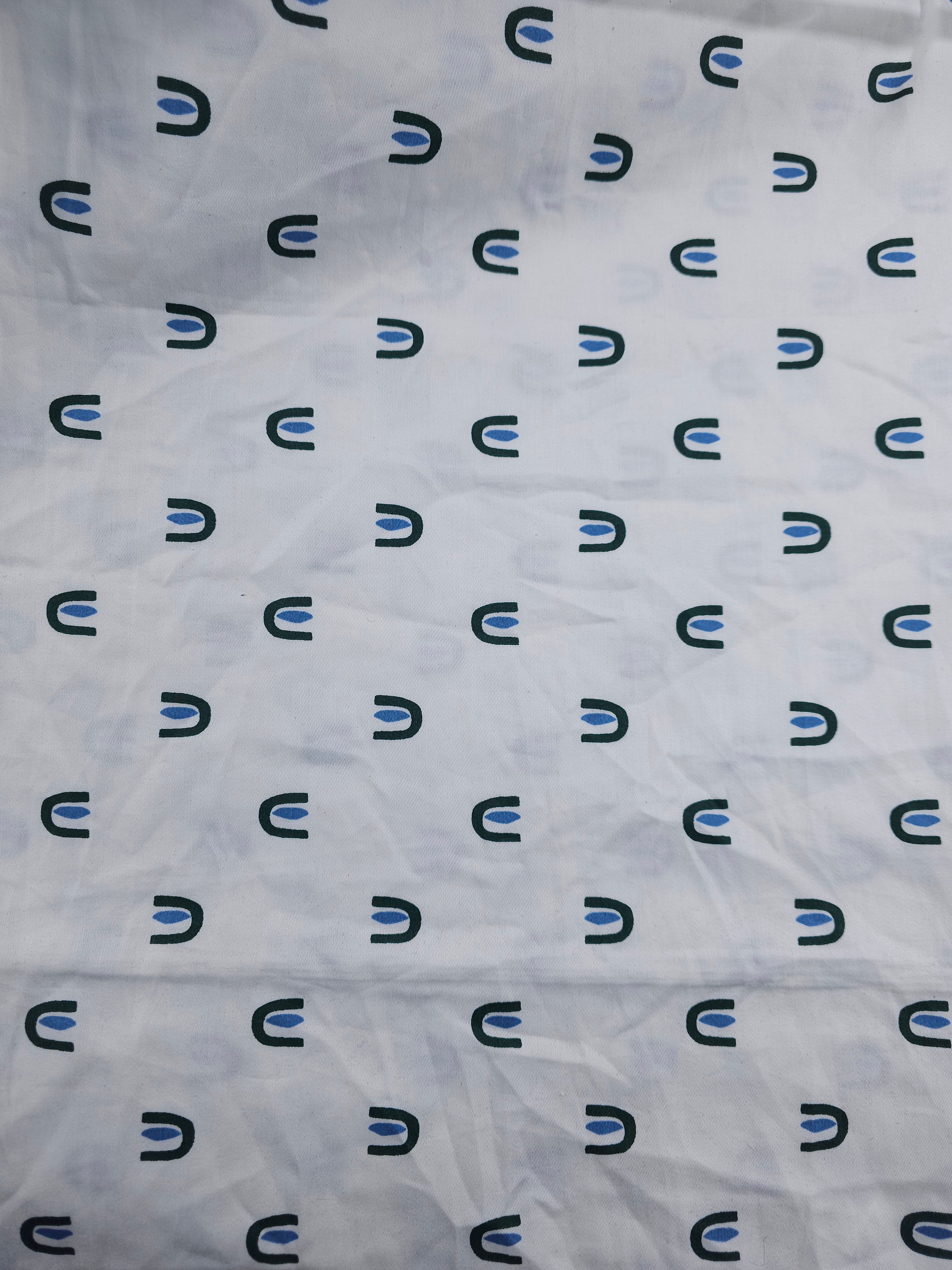 U-Turn Pattern Cotton - 1.5m Piece