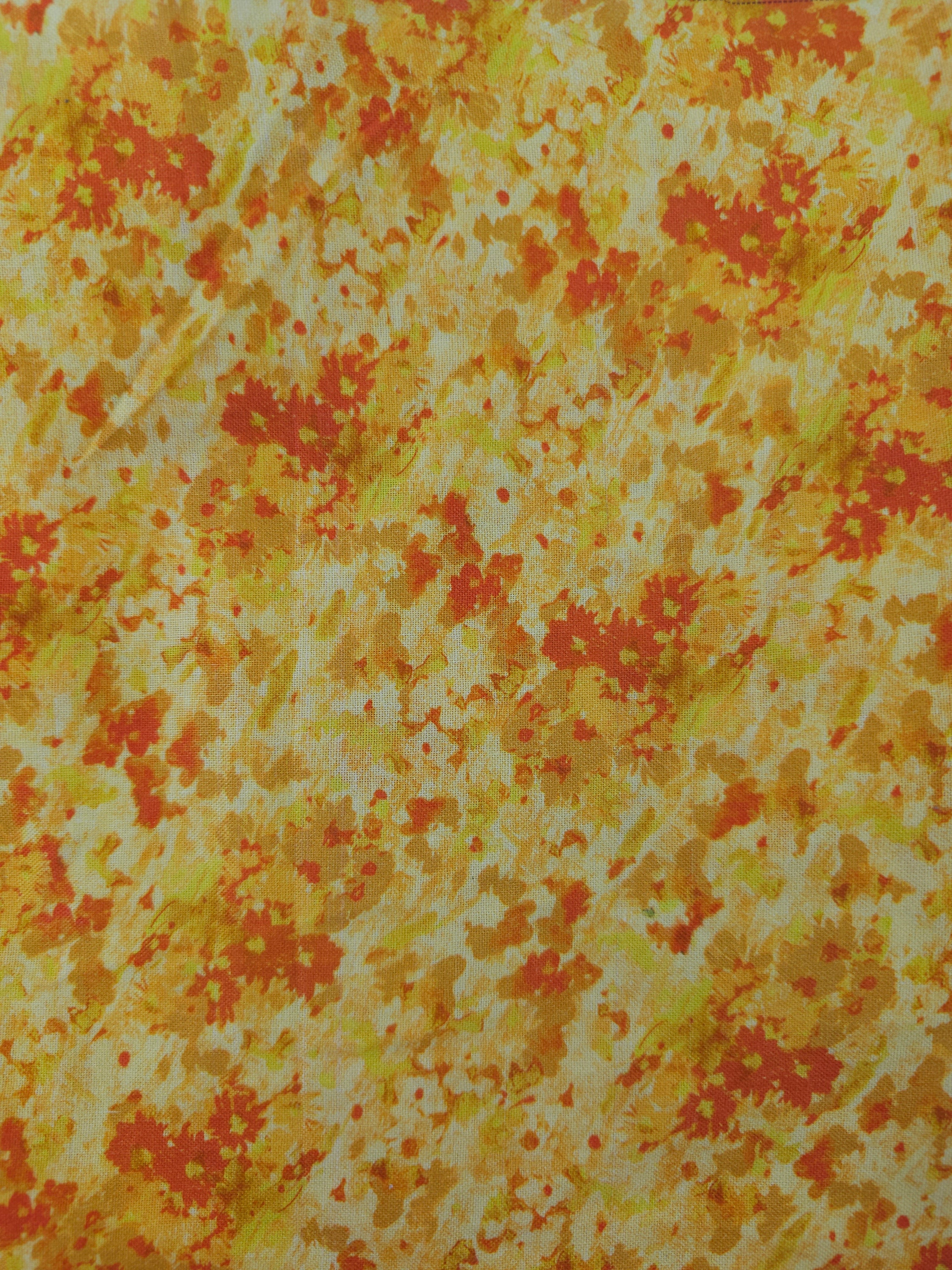 Speckled sunshine Cotton- 3m piece