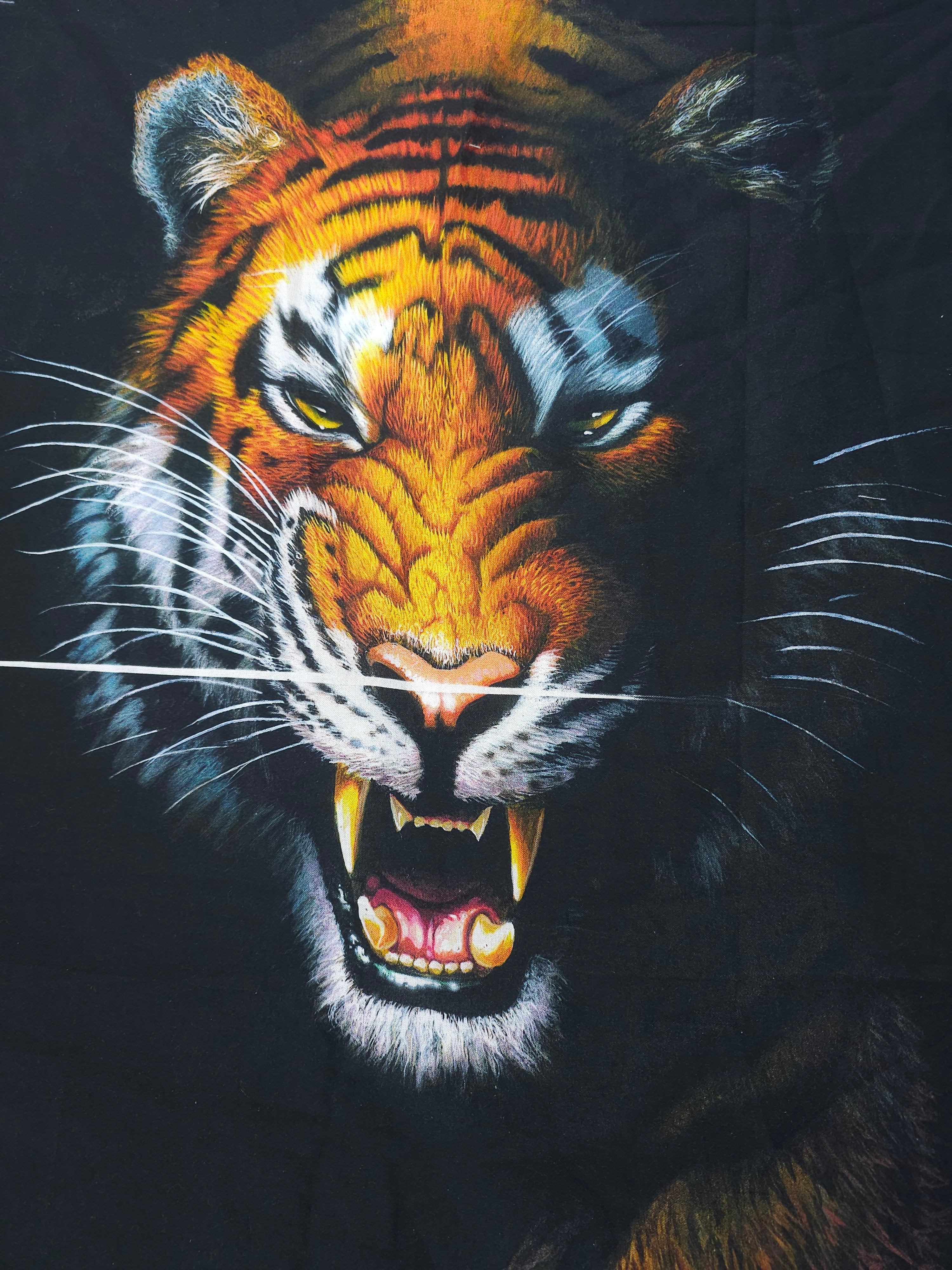 Tiger Cotton panel- 0.5m piece