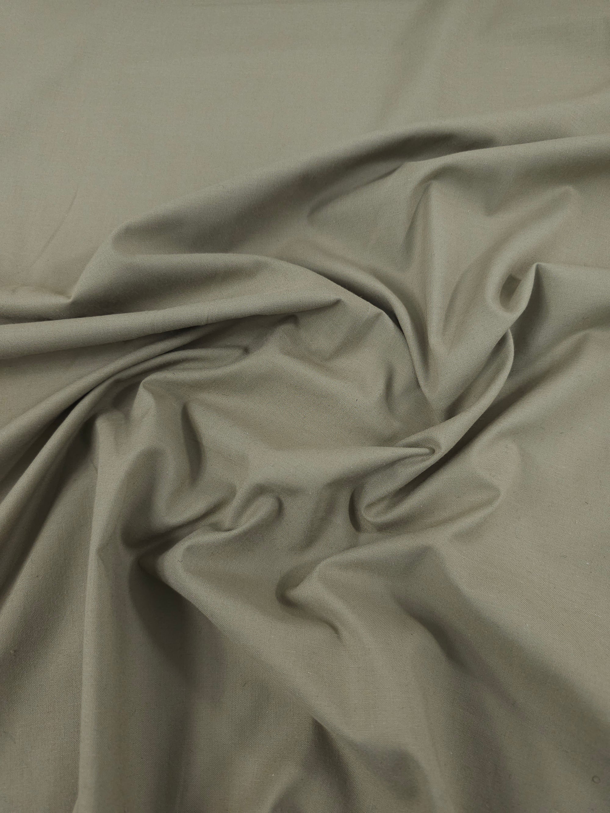 Khaki Greige Lightweight Cotton