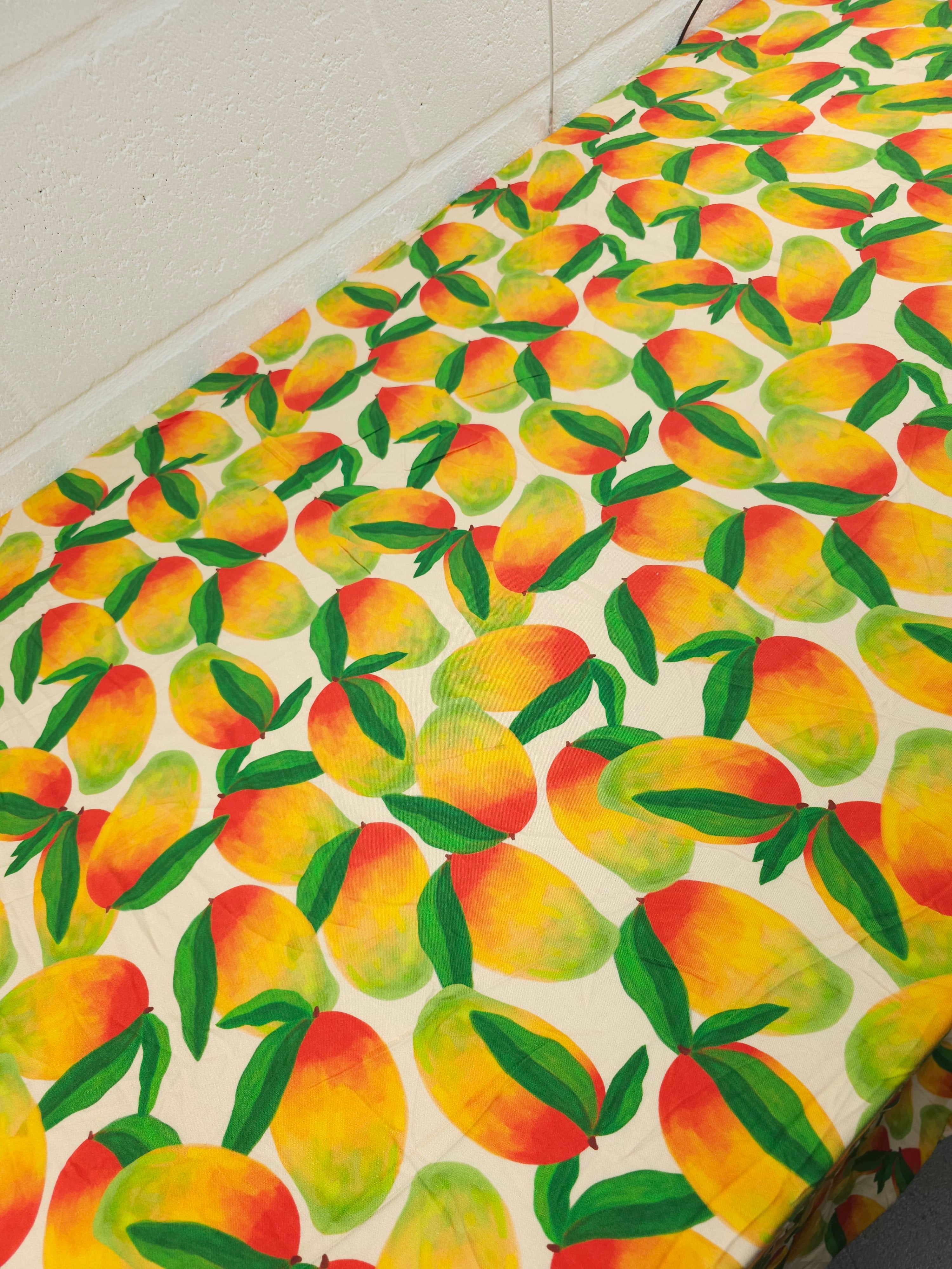 Mango Mania Viscose Twill