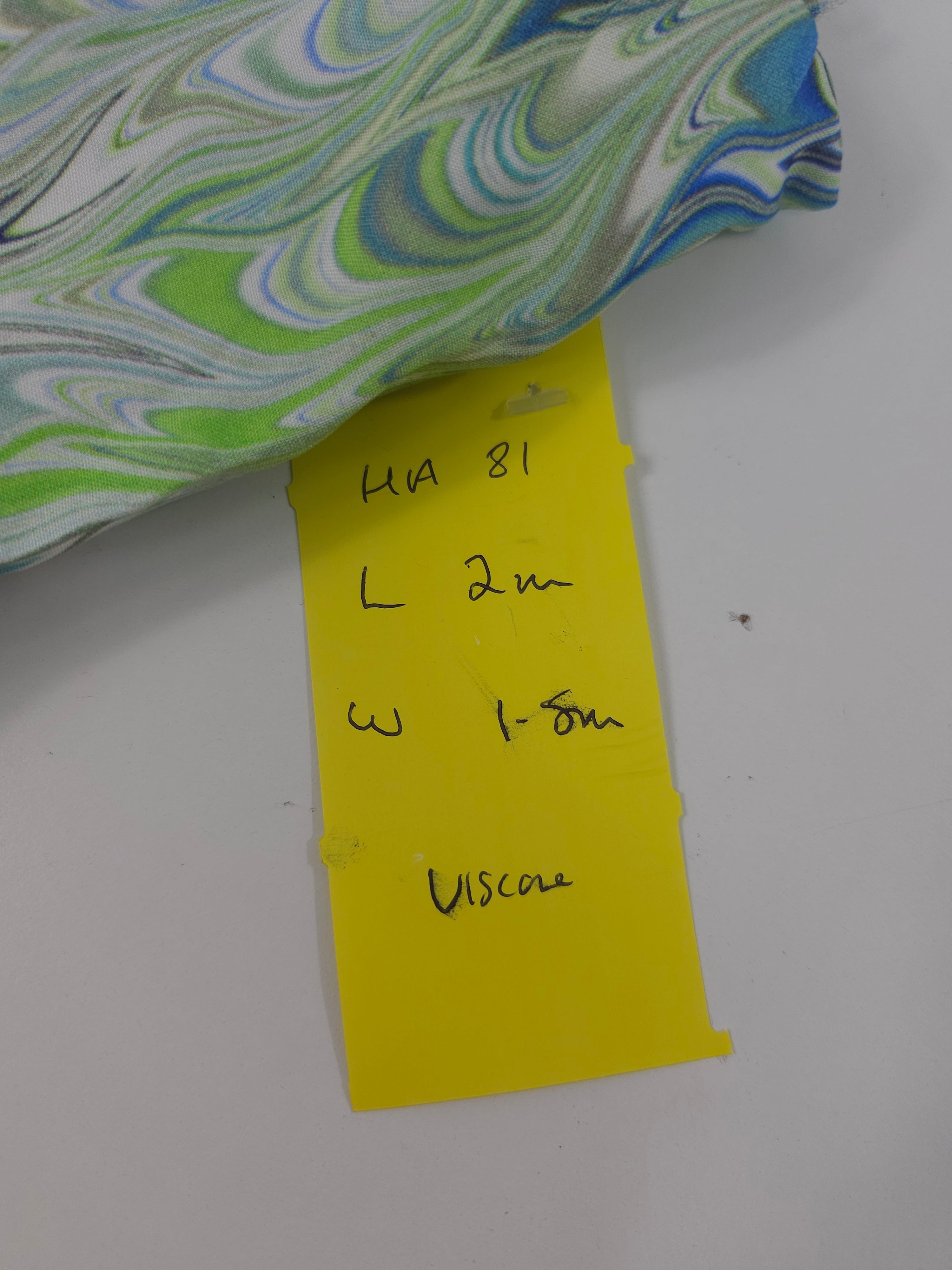 Grass sky blend Viscose- 2m piece