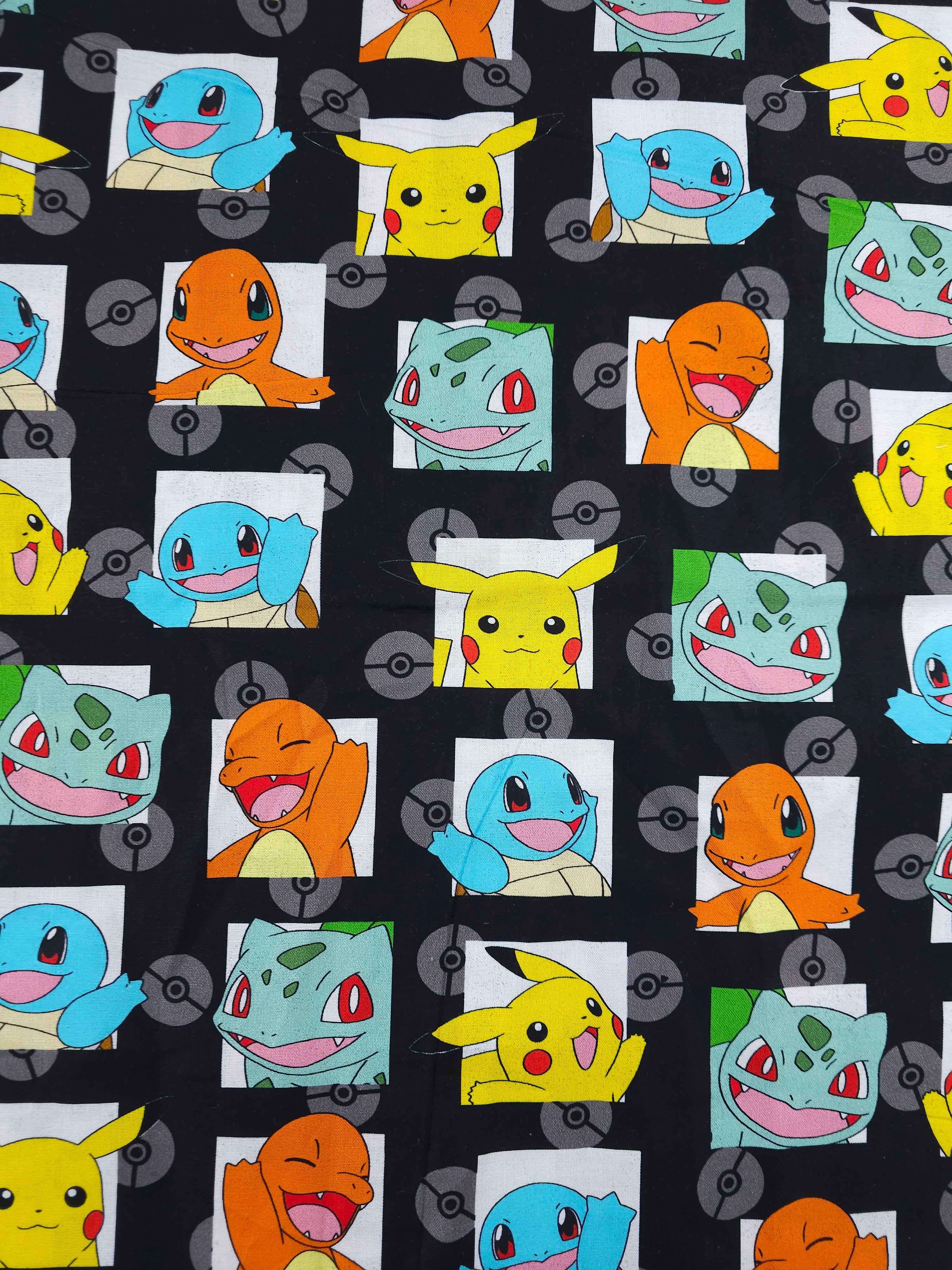 Pikachu Saga Cotton - (Various Sizes)