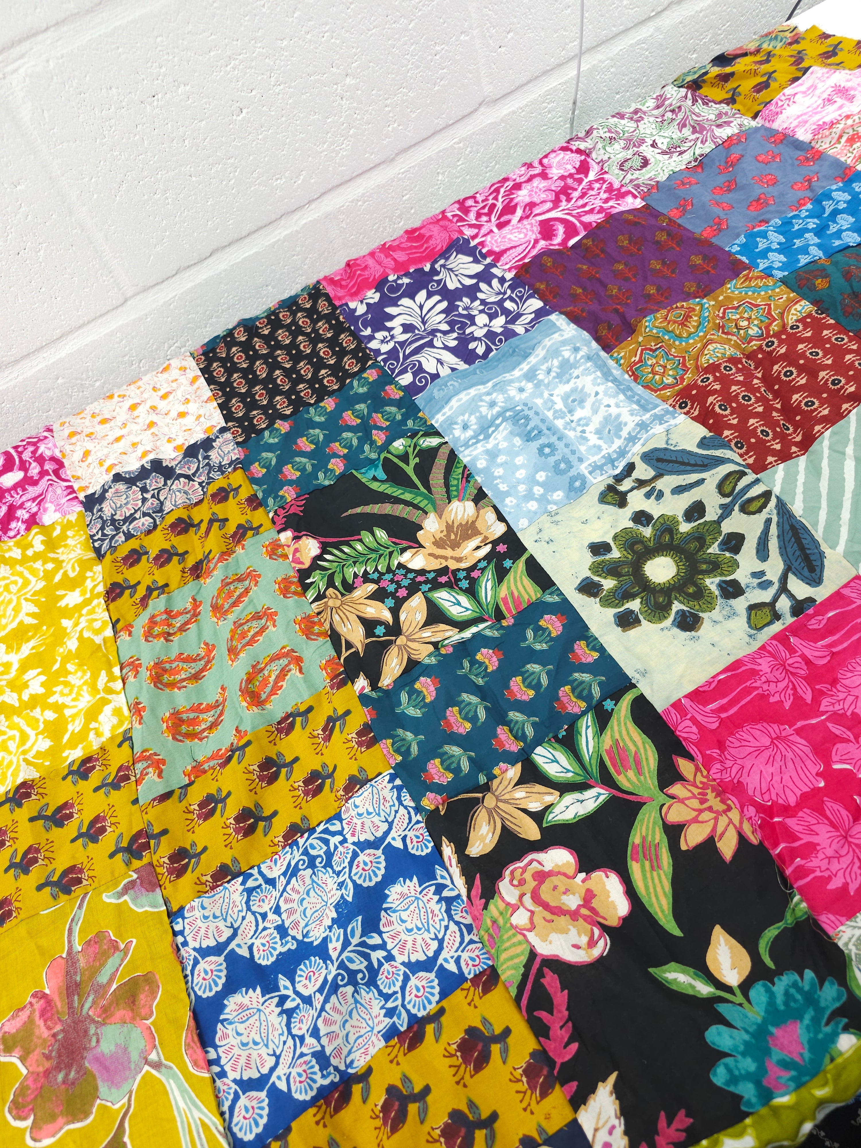 Multi Pattern Cotton Patchwork