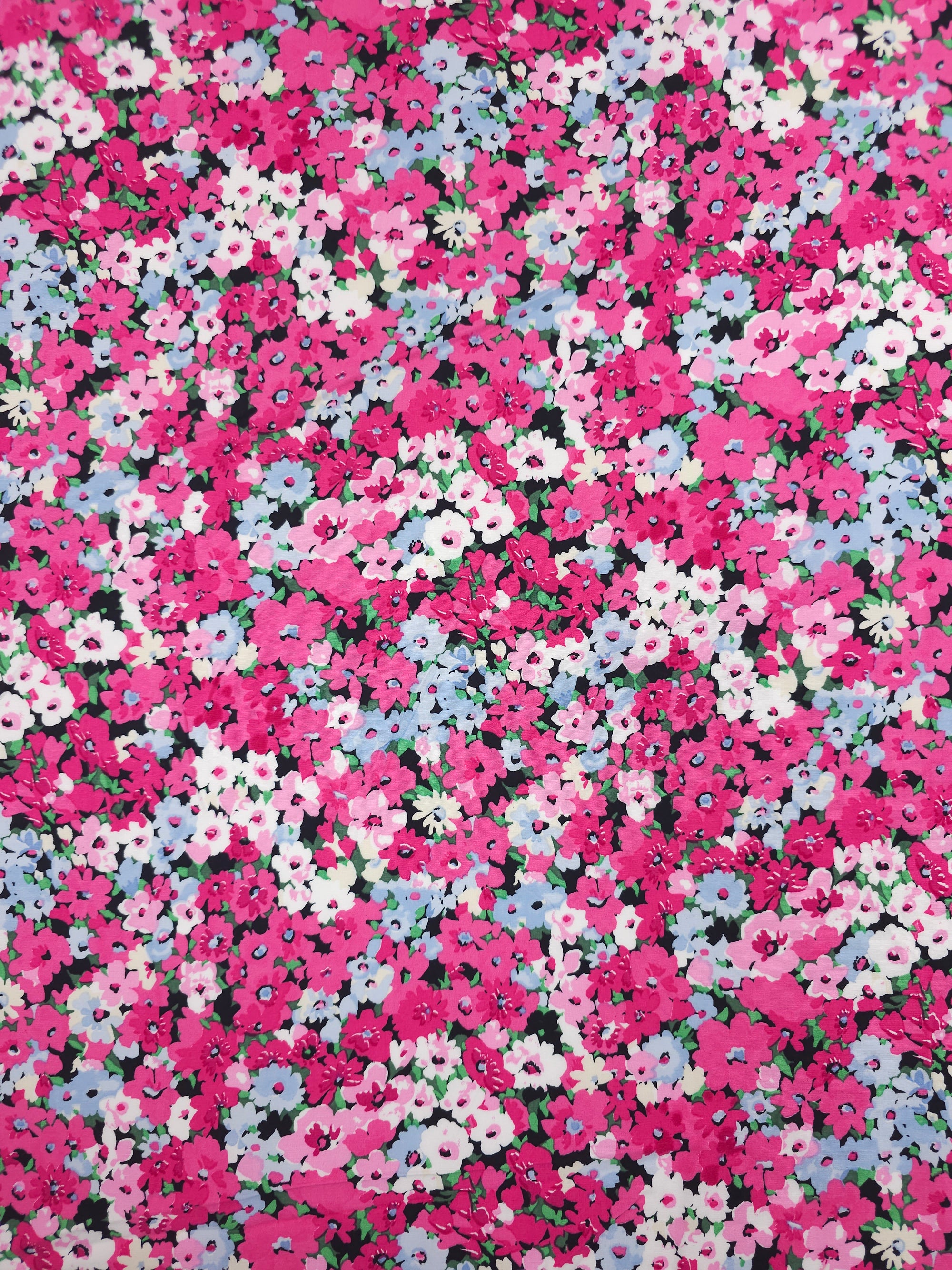 Pink Floral Party Viscose