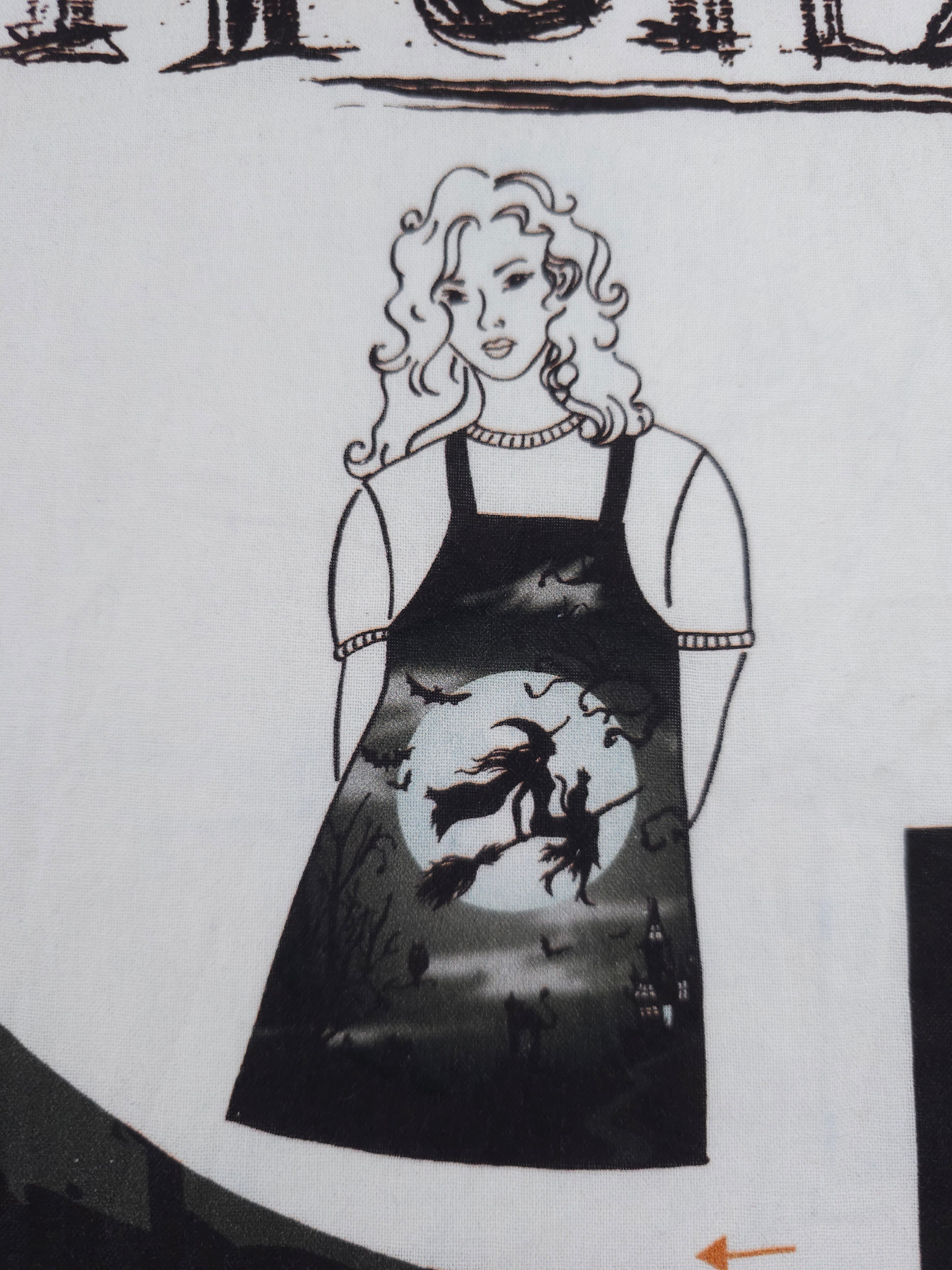 *SEW YOUR OWN* Witchy Apron 100% Cotton