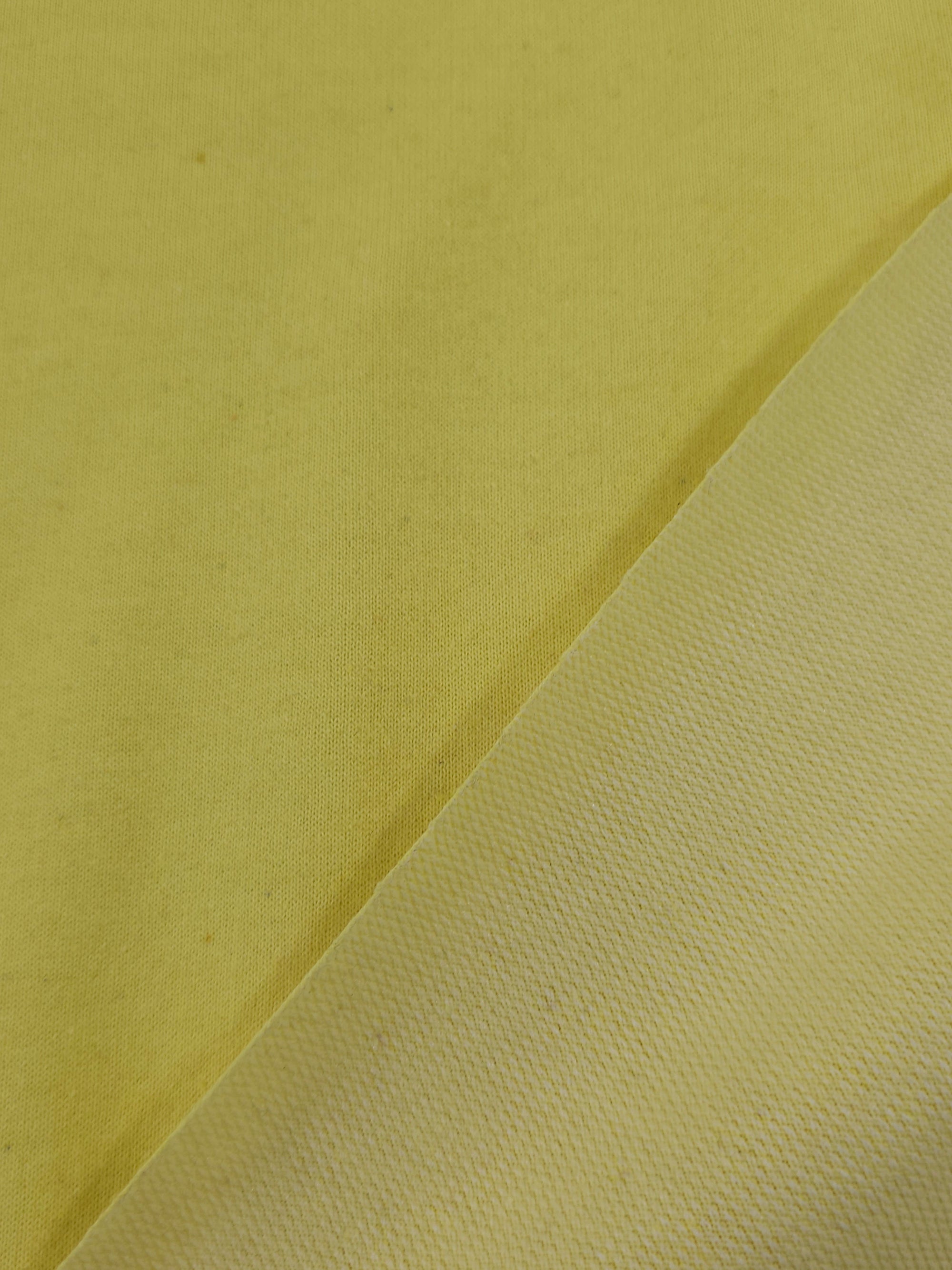 Yellow Speckle Lightweight Loopback Terry