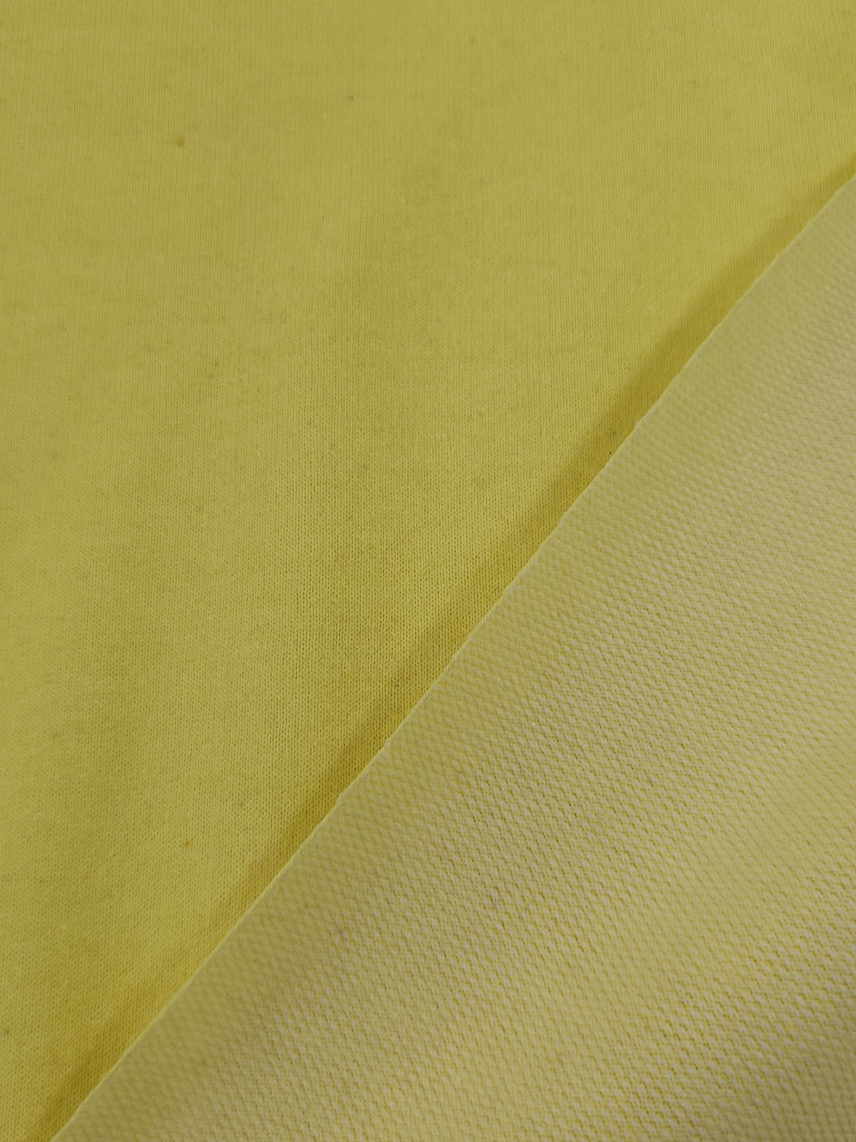 Yellow Speckle Lightweight Loopback Terry