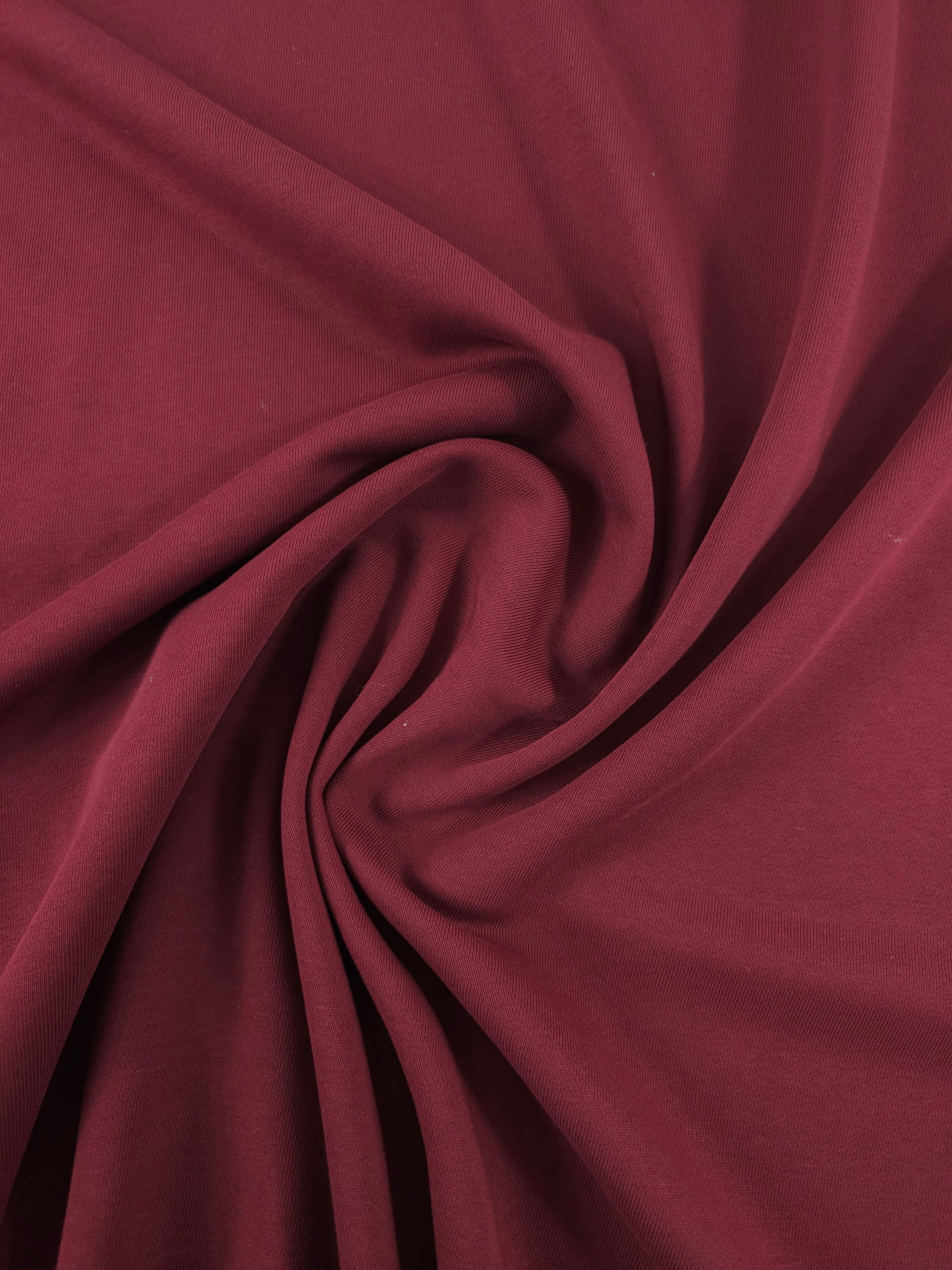 Wine Red Loopback Terry