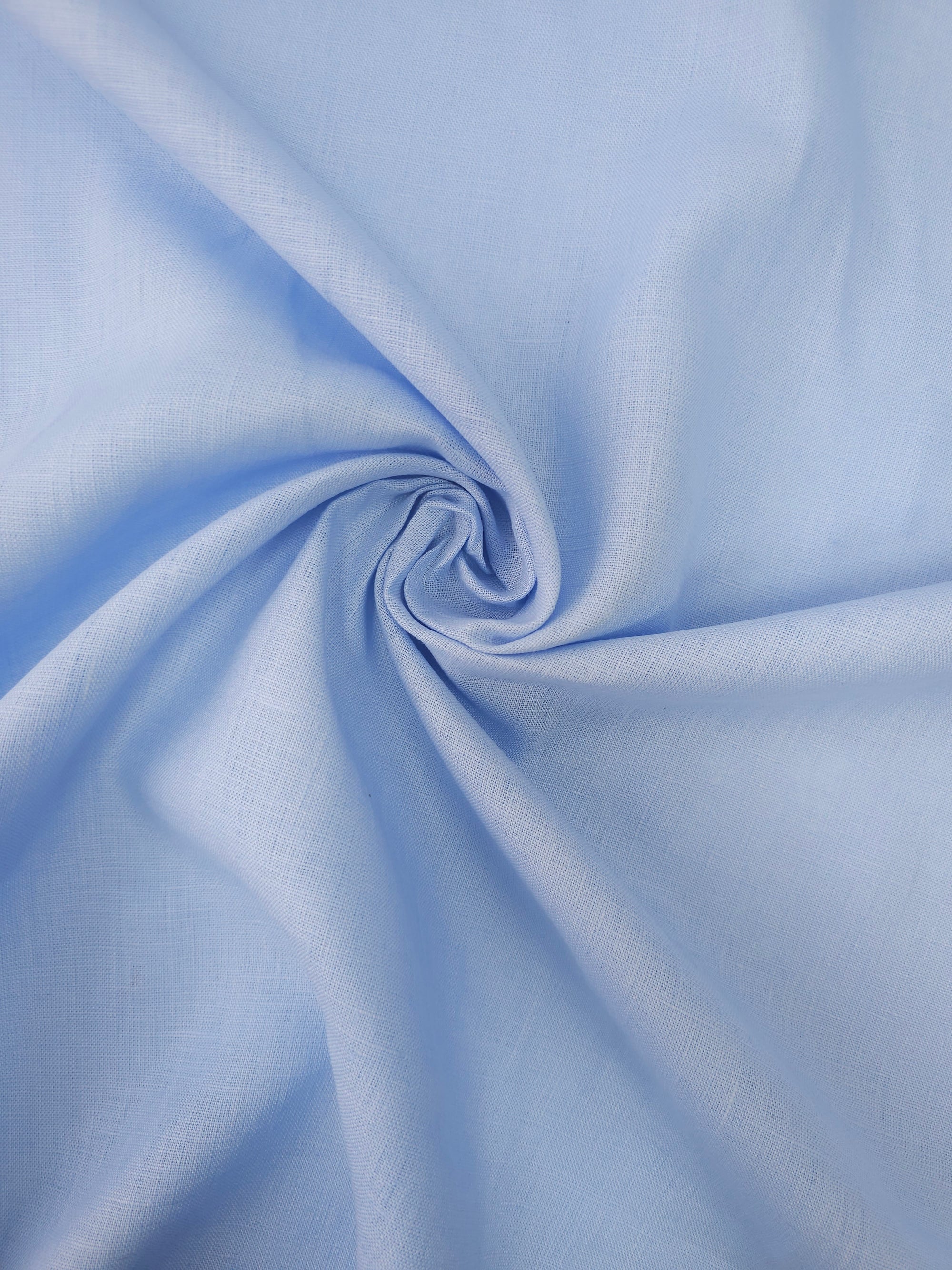 Baby Blue 100% Linen