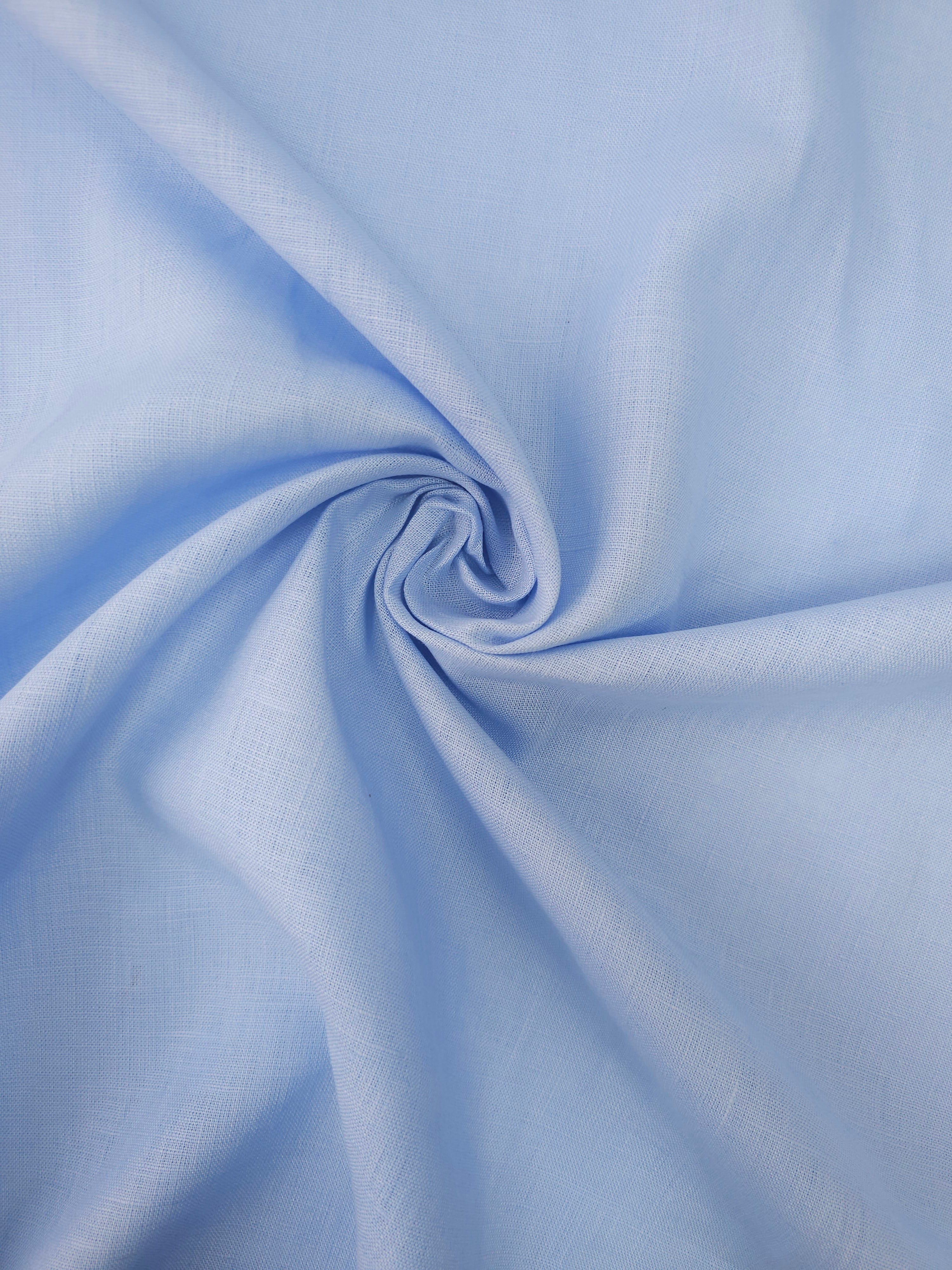 Baby Blue 100% Linen