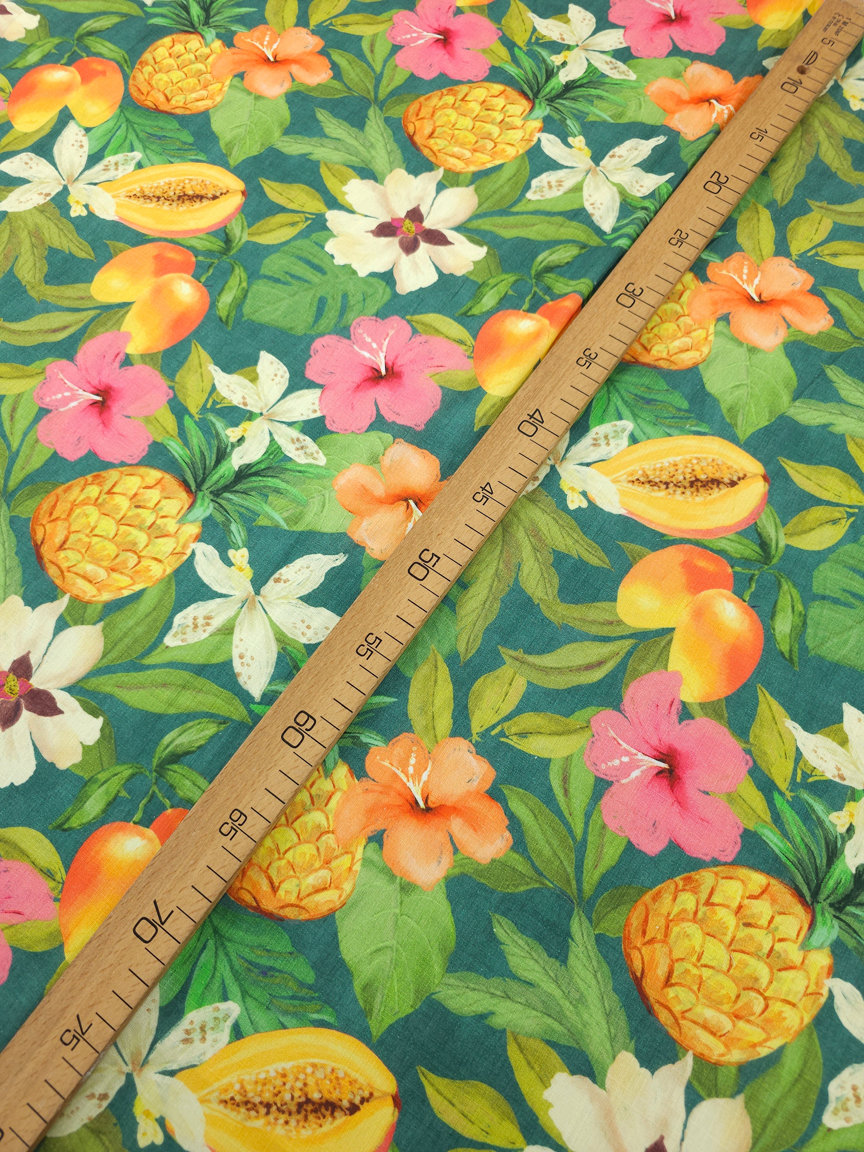 Tropical Fruit Palm Cotton Flax - Mango