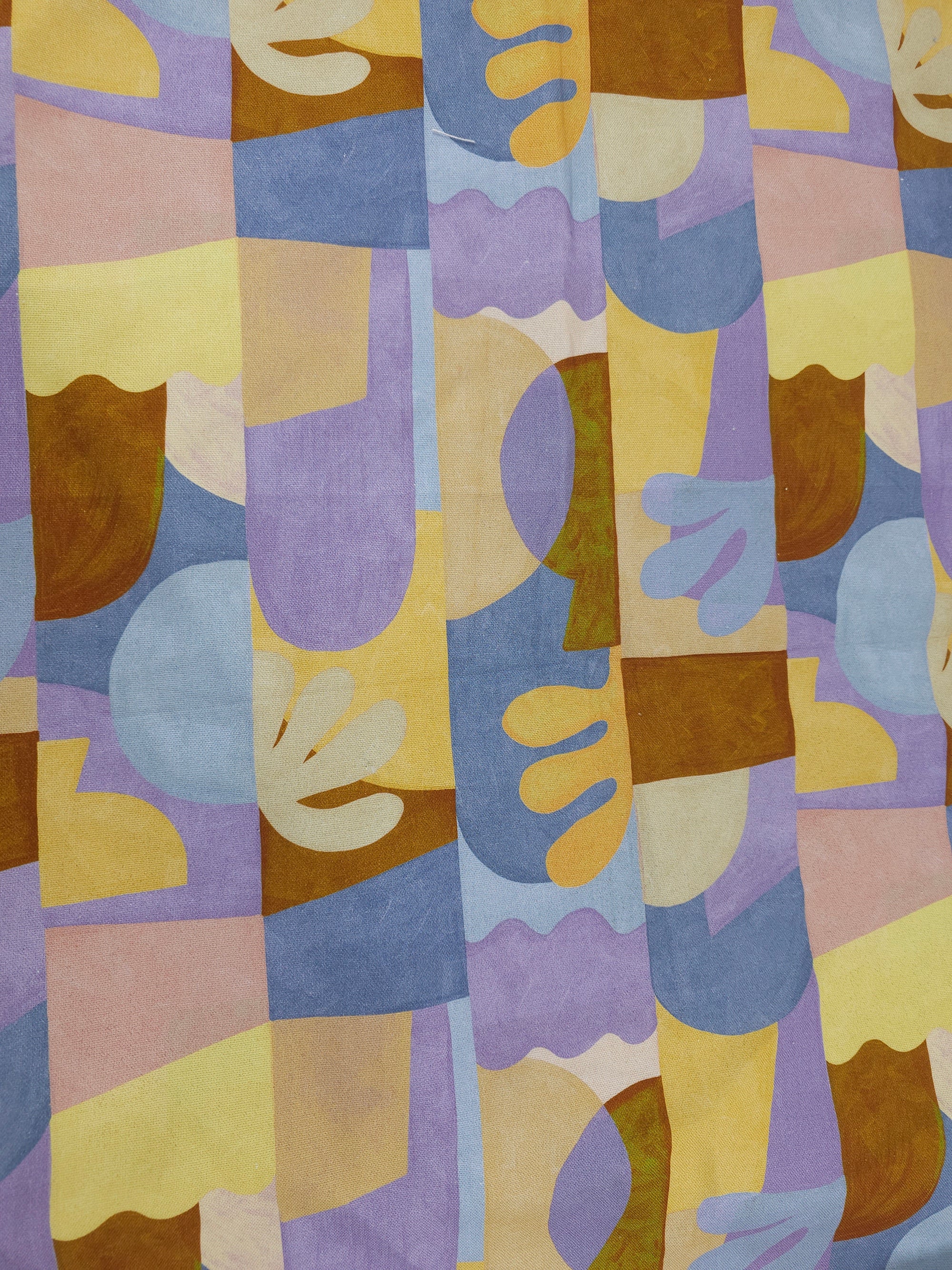 Matisse inspired Cotton canvas- 3m piece