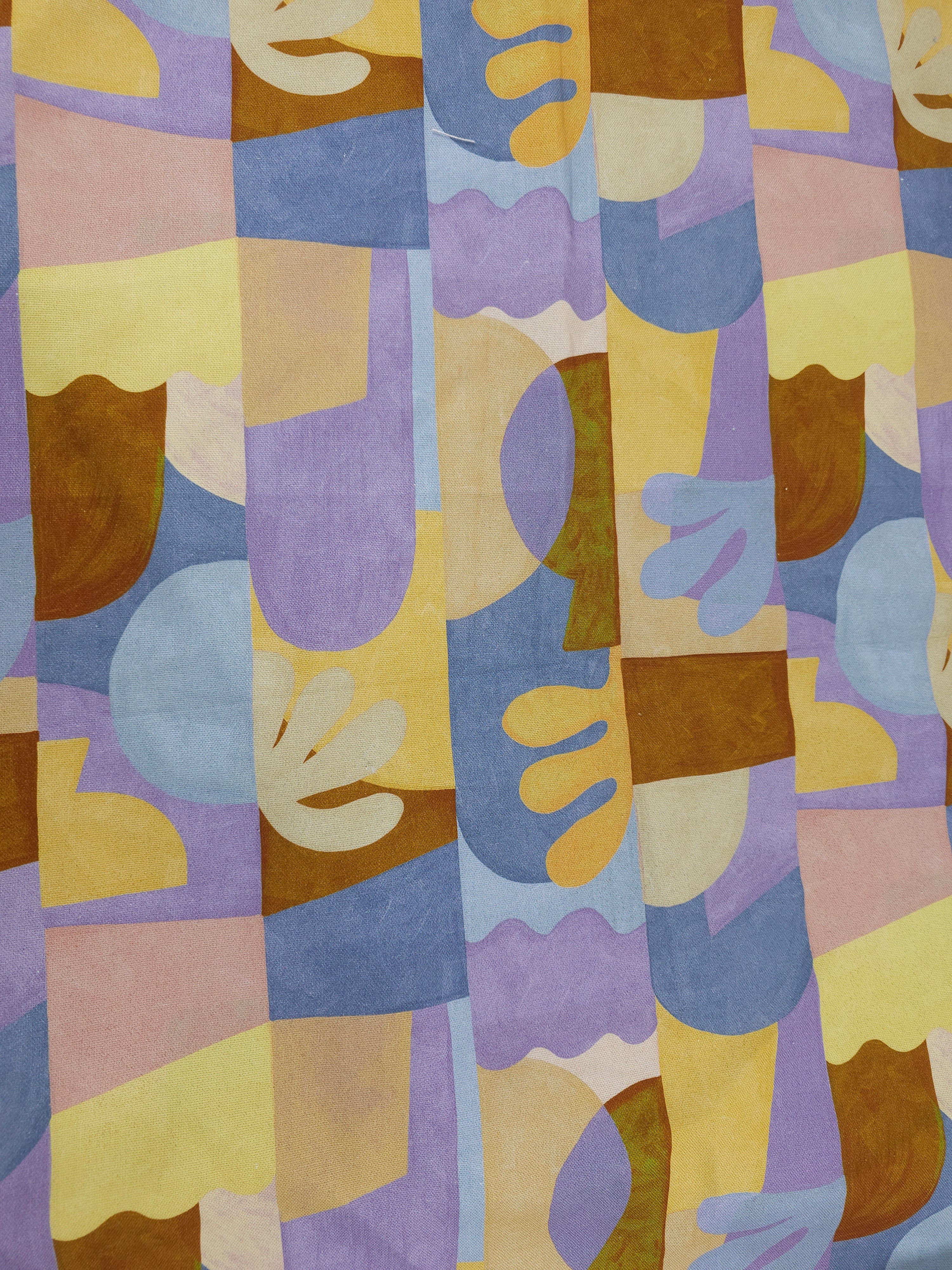 Matisse inspired Cotton canvas- 3m piece