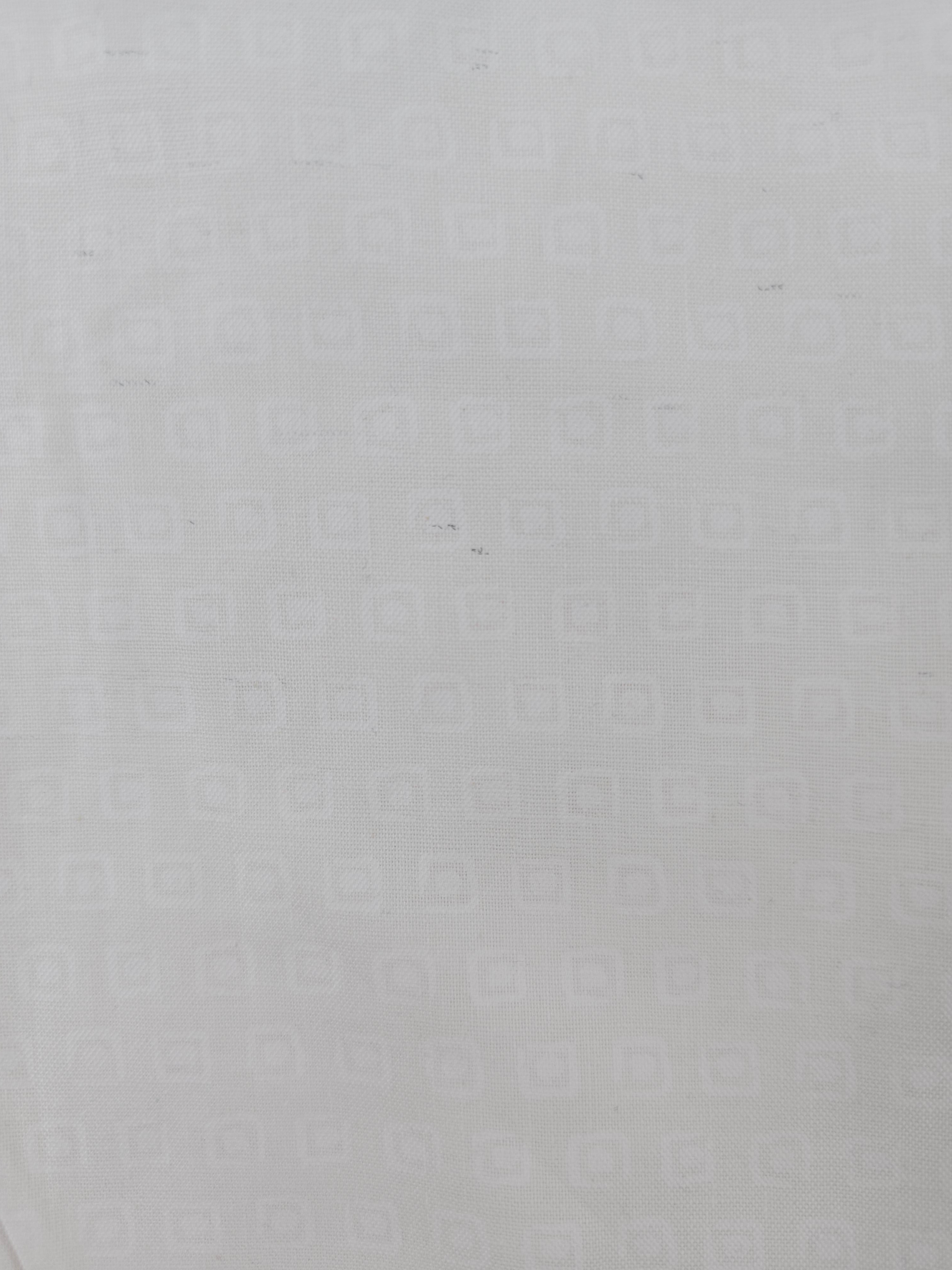 White square Cotton- 0.9m piece