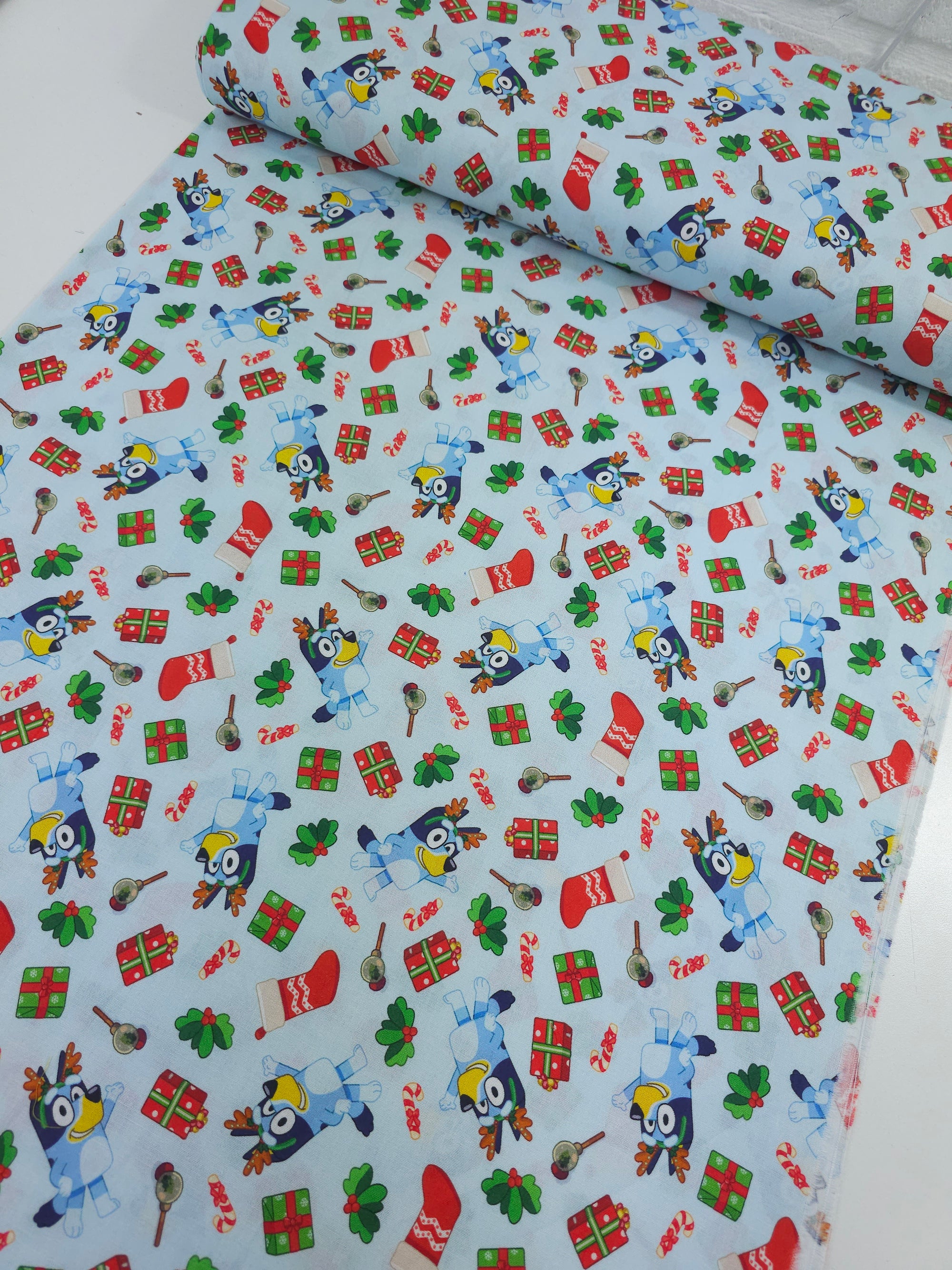 B*L*U*E*Y Christmas Magic 100% Cotton