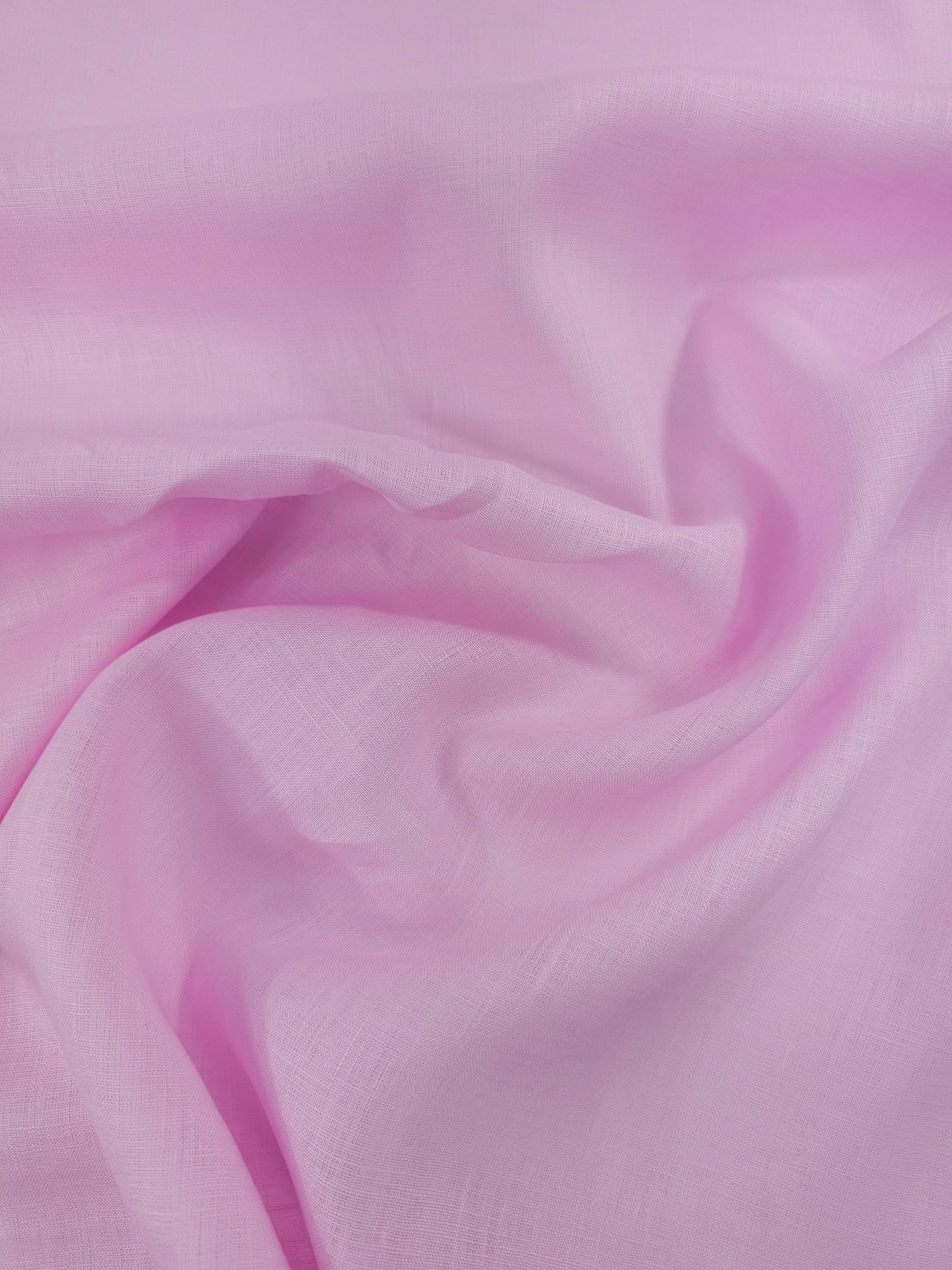 Cool Pink 100% Linen