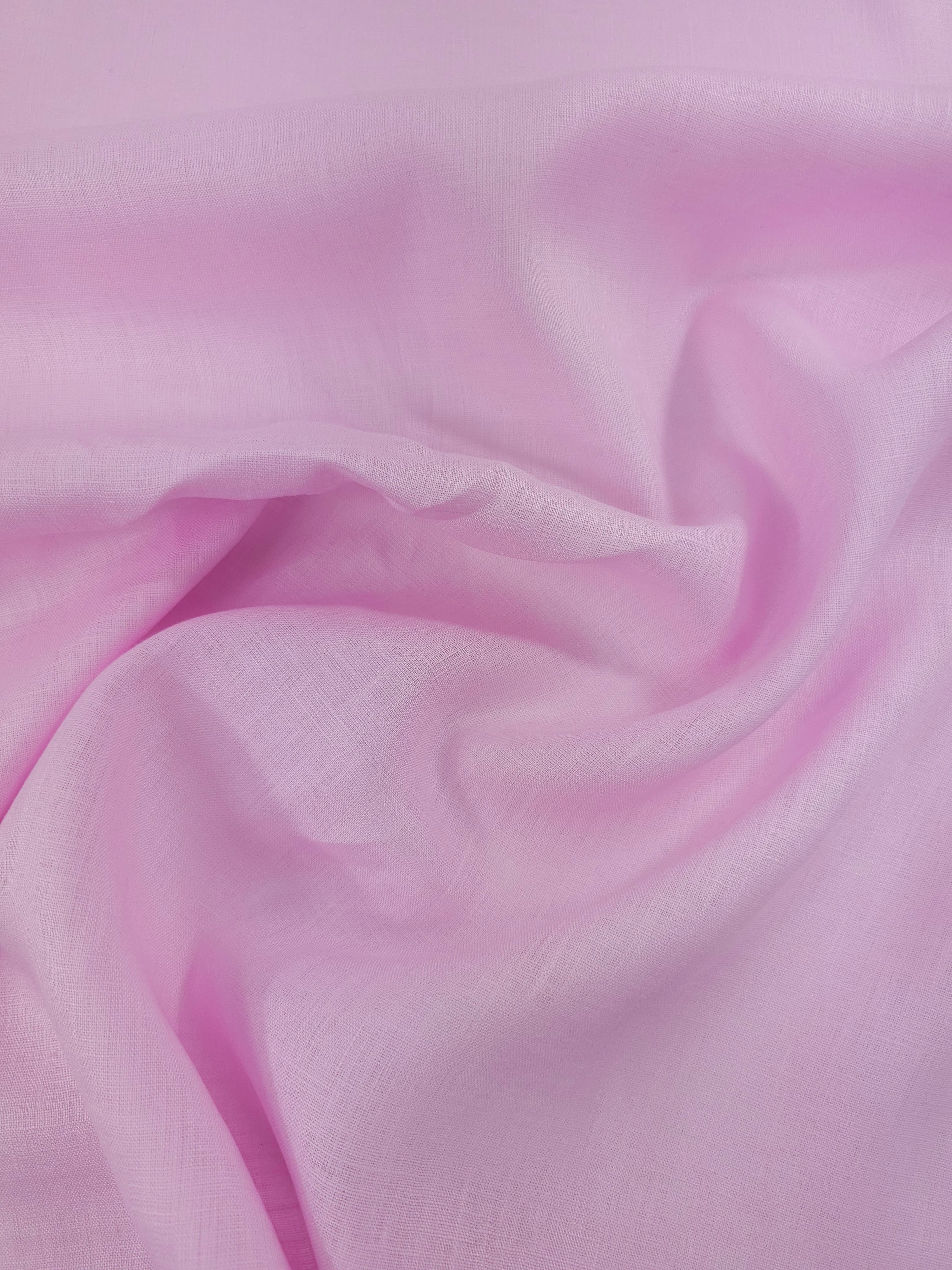 Cool Pink 100% Linen