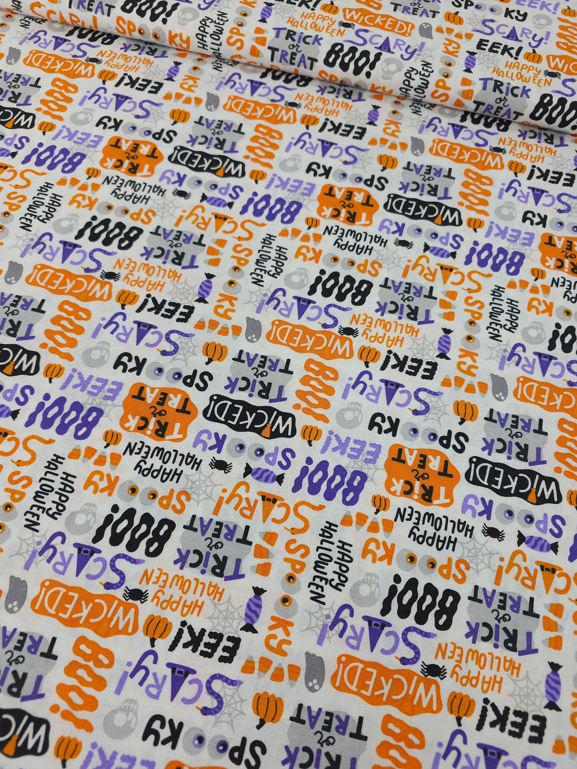 Boo To You Halloween 100% Cotton