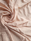 Light Peach Viscose Nylon - 3.70m piece