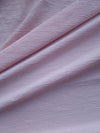 Powder Pink Crinkle Poly Elastane - 3.70m piece