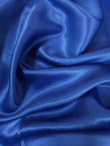  Blue Viscose Satin